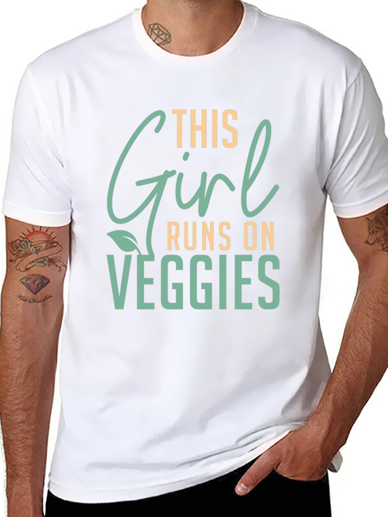 Vegan Girl Graphic Tee