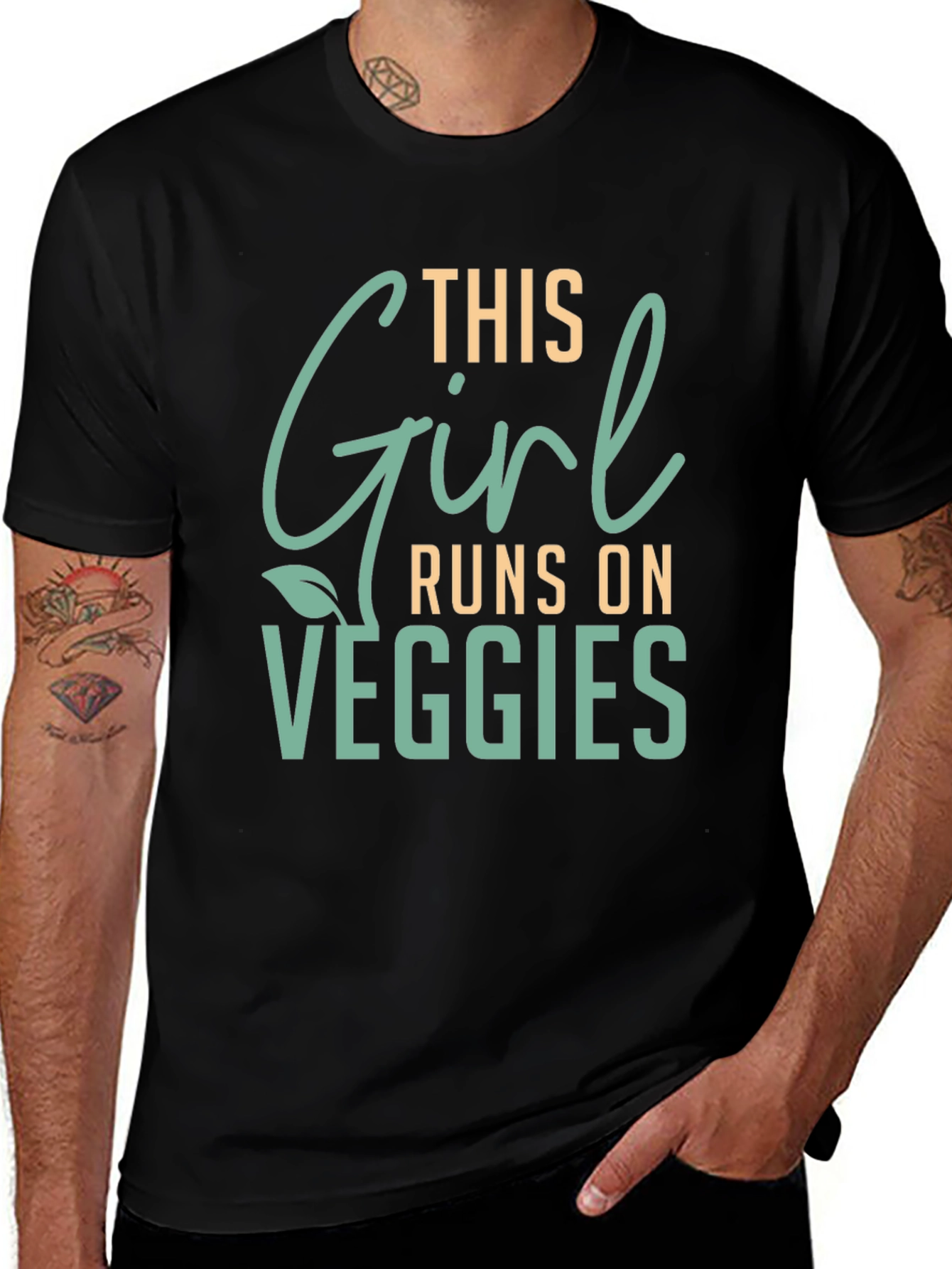 Vegan Girl Graphic Tee