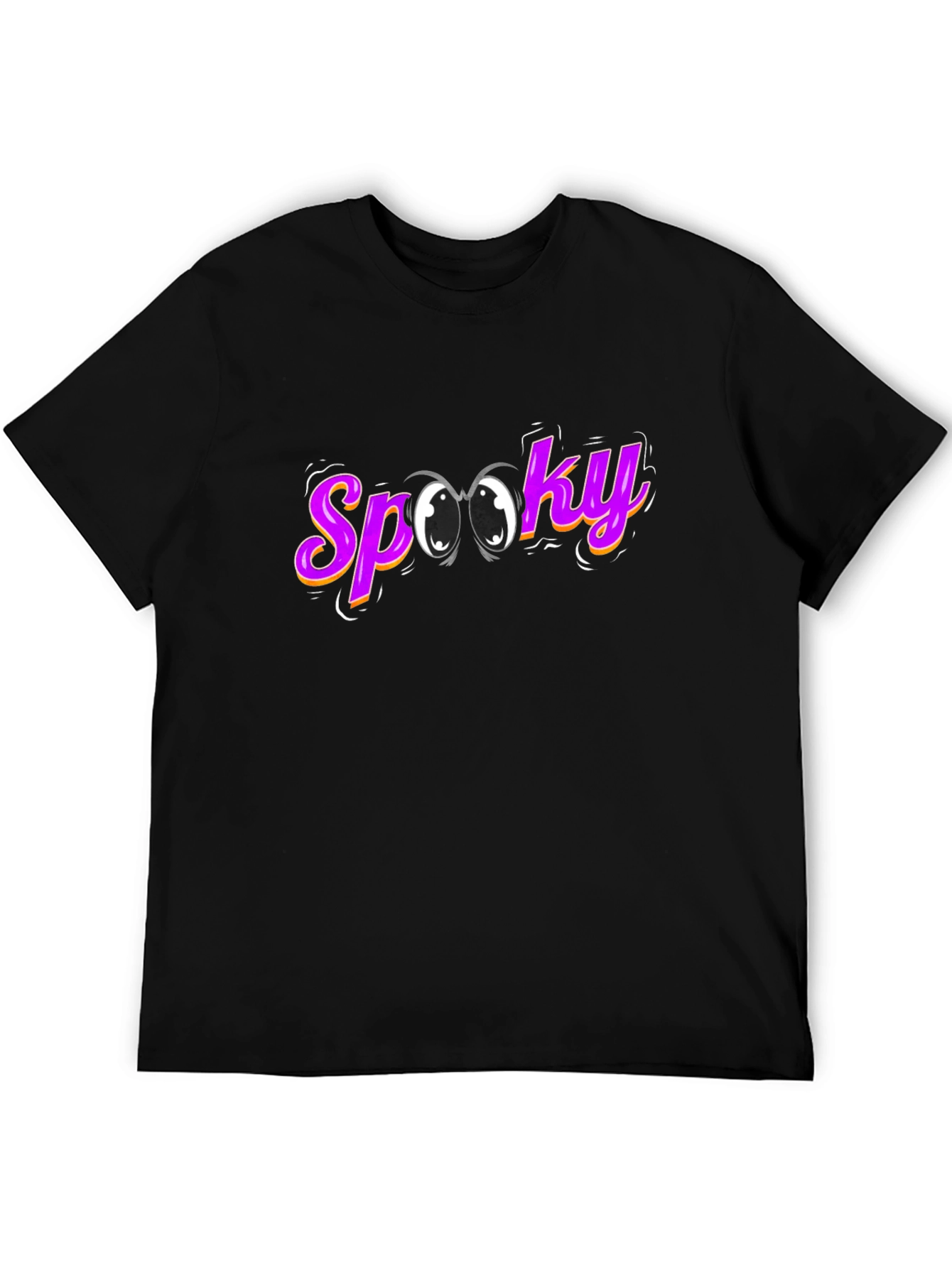 Spooky Eyes Graphic Tee - Halloween Style!
