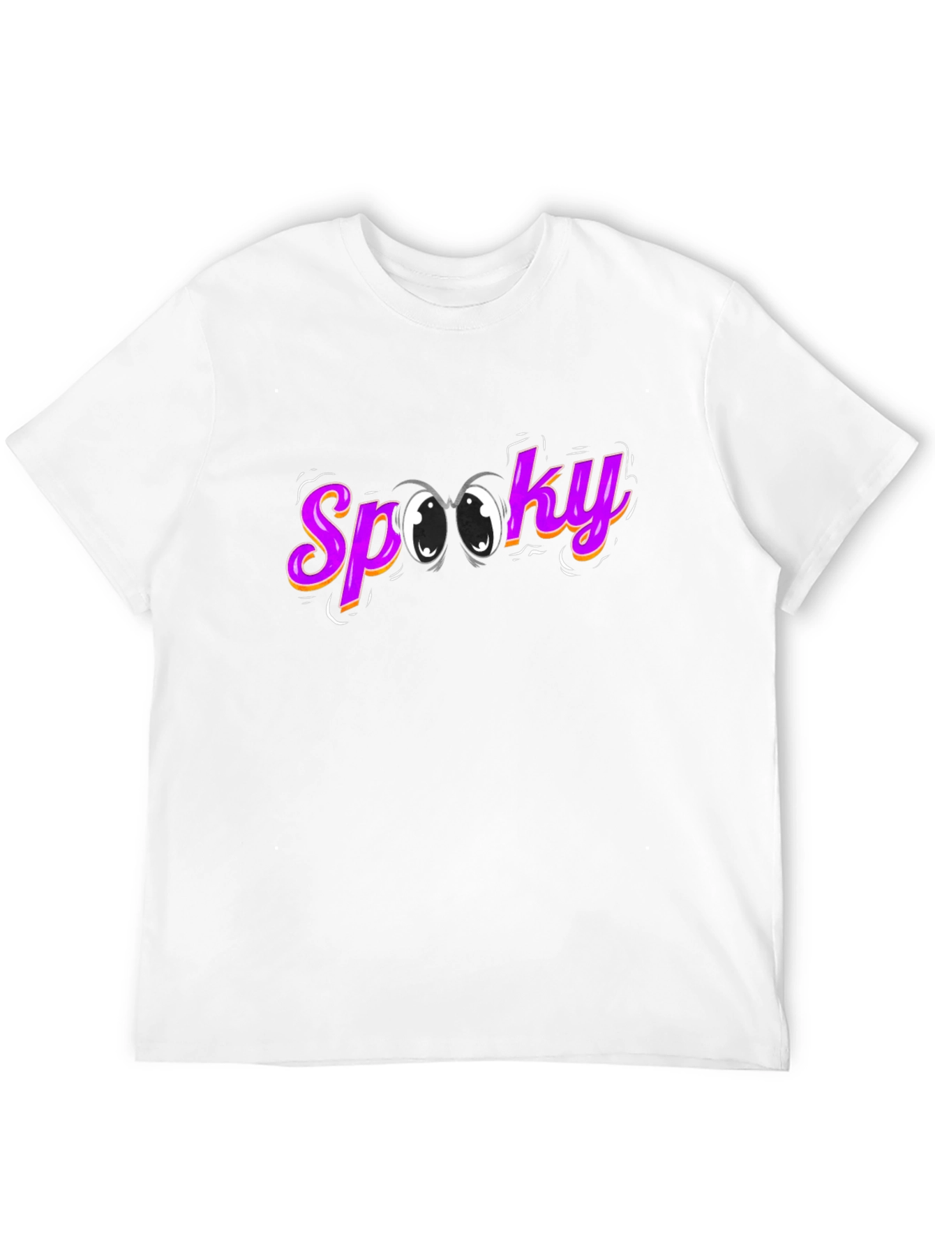 Spooky Eyes Graphic Tee - Halloween Style!