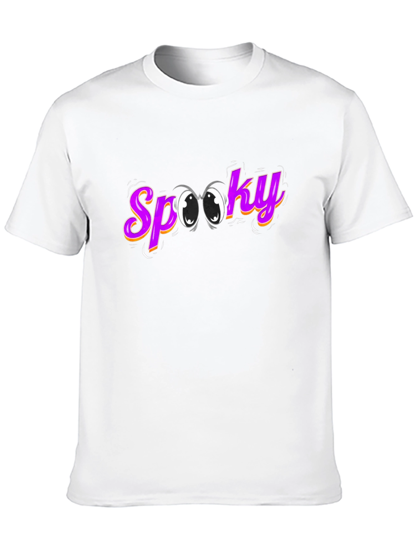 Spooky Eyes Graphic Tee - Halloween Style!