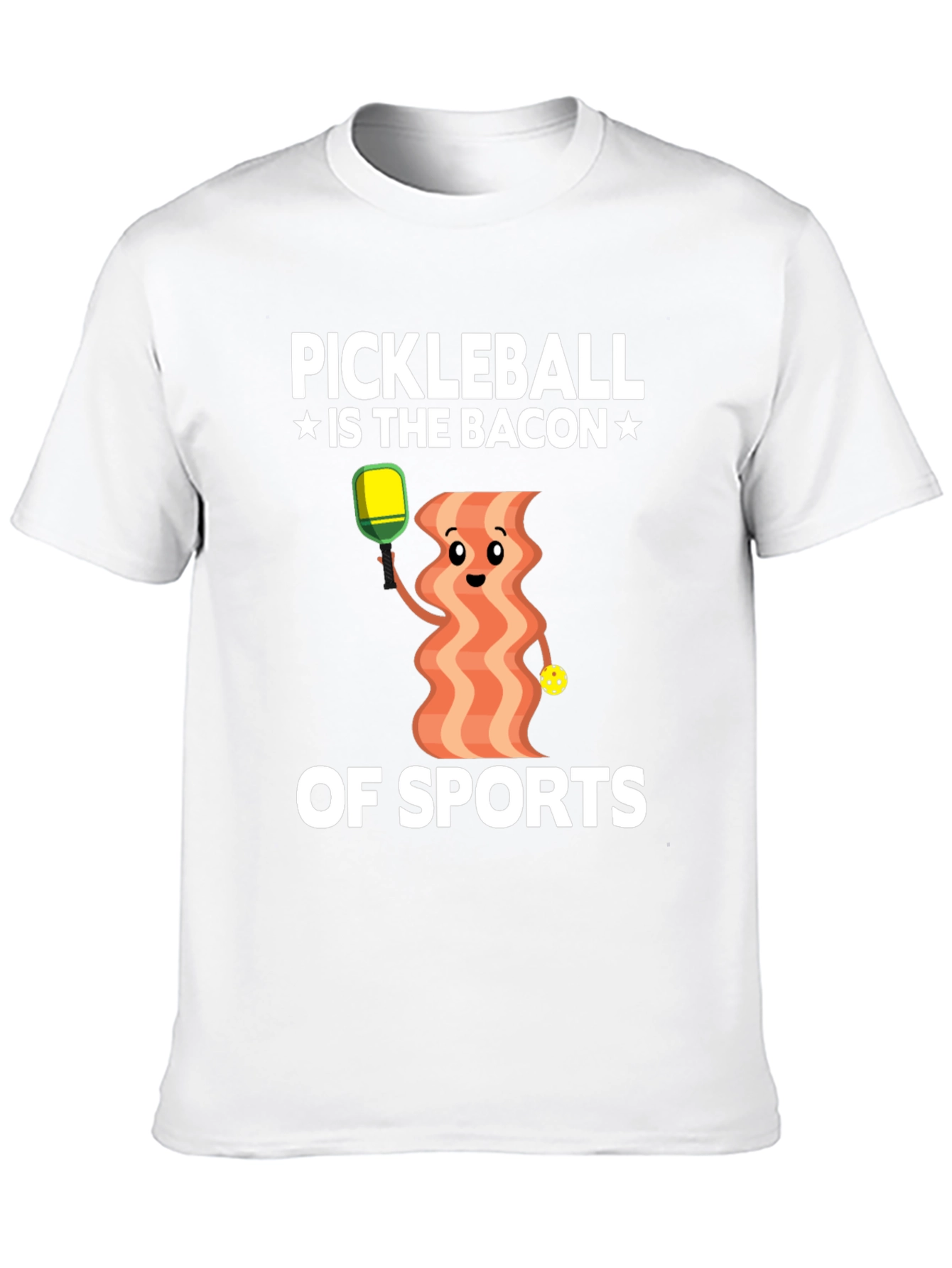 Pickleball Bacon of Sports Graphic Tee