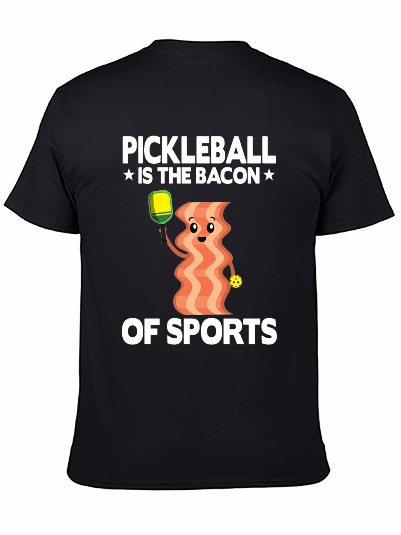 Pickleball Bacon of Sports Graphic Tee
