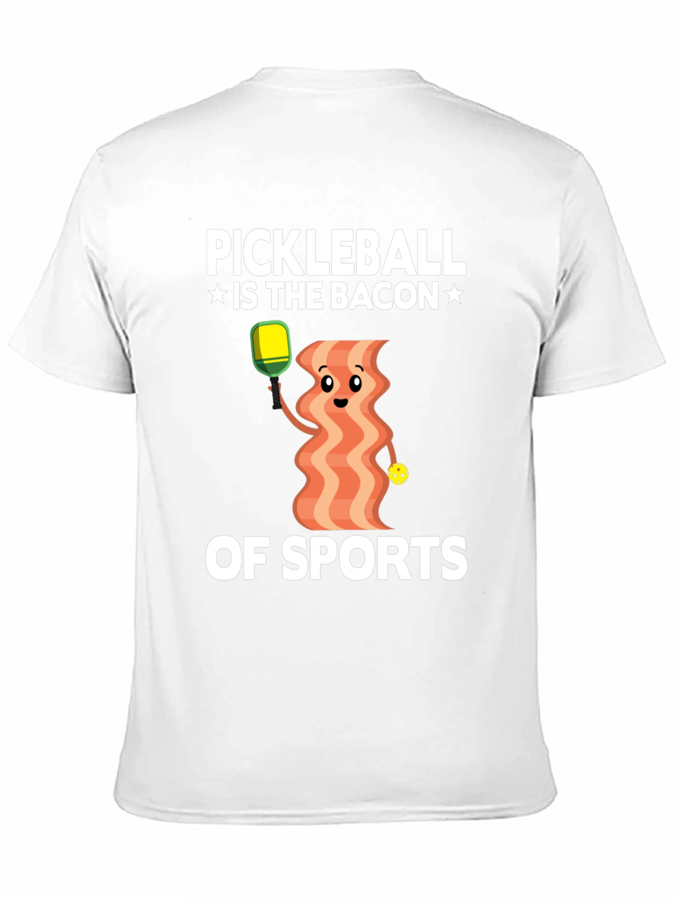 Pickleball Bacon of Sports Graphic Tee