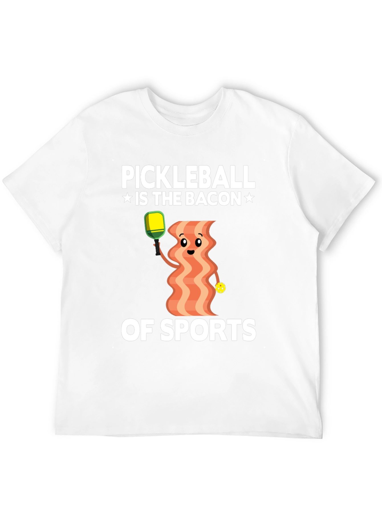 Pickleball Bacon of Sports Graphic Tee