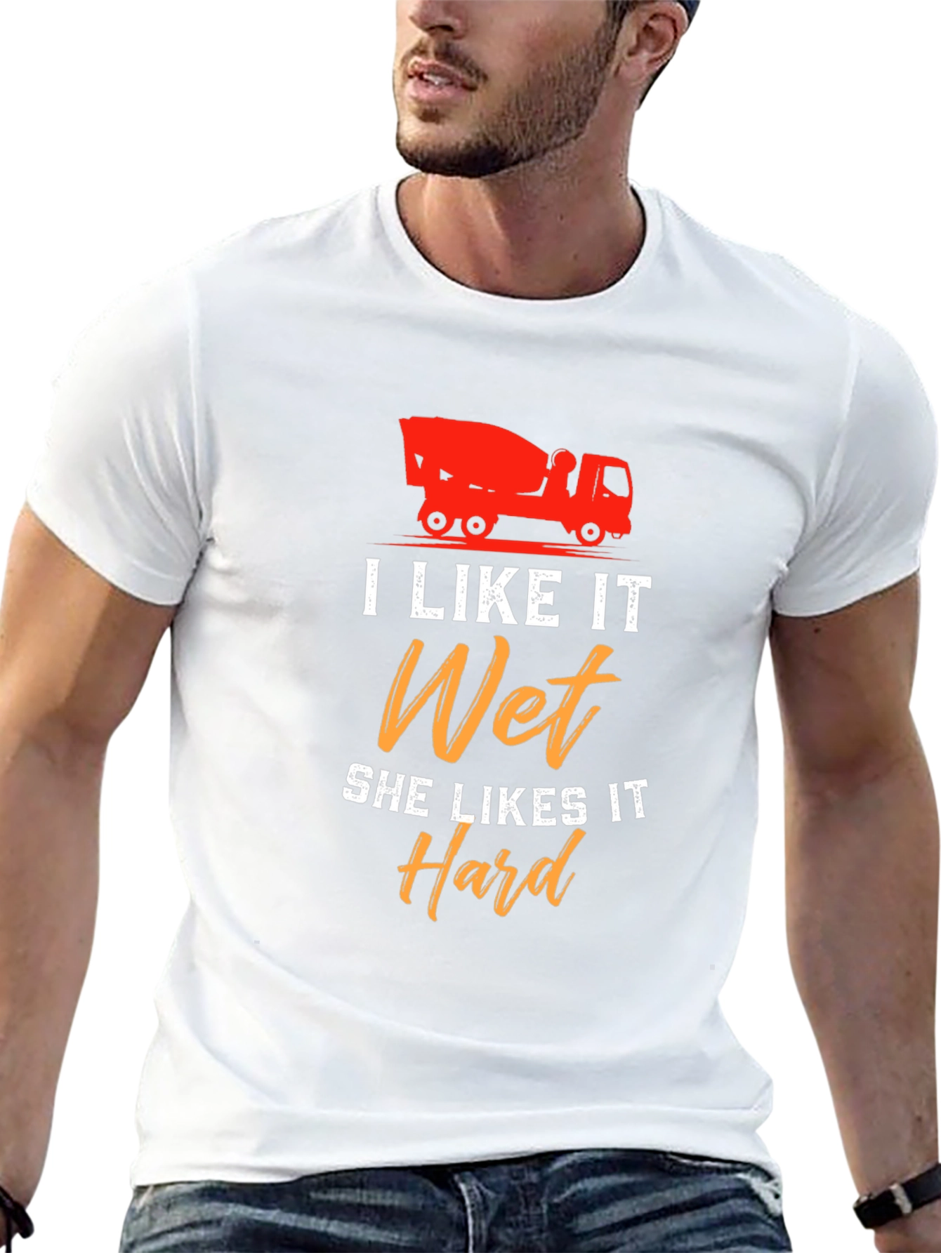 I Like It Wet She Likes It Hard T-Shirt