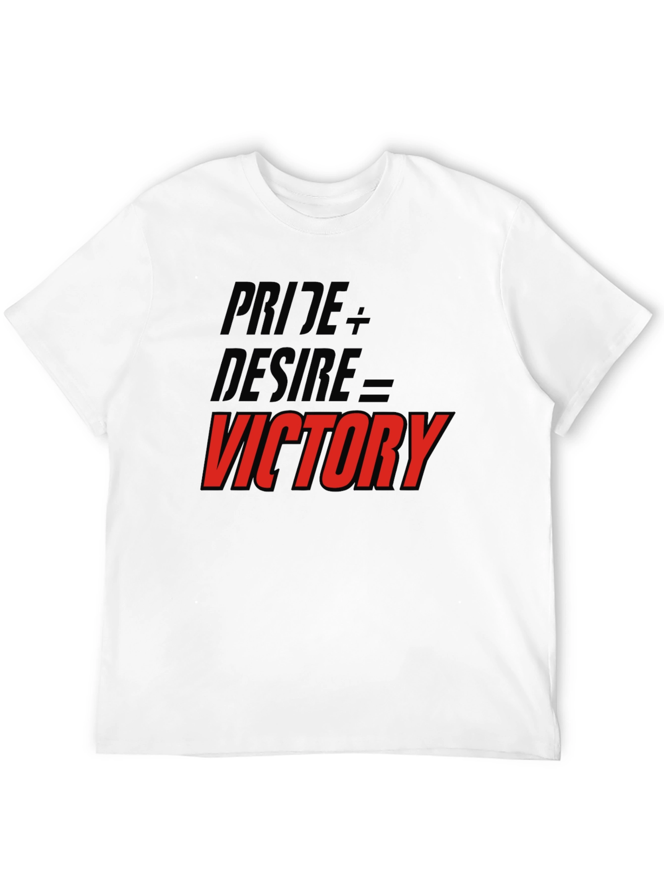 Pride Desire Victory Graphic T-Shirt