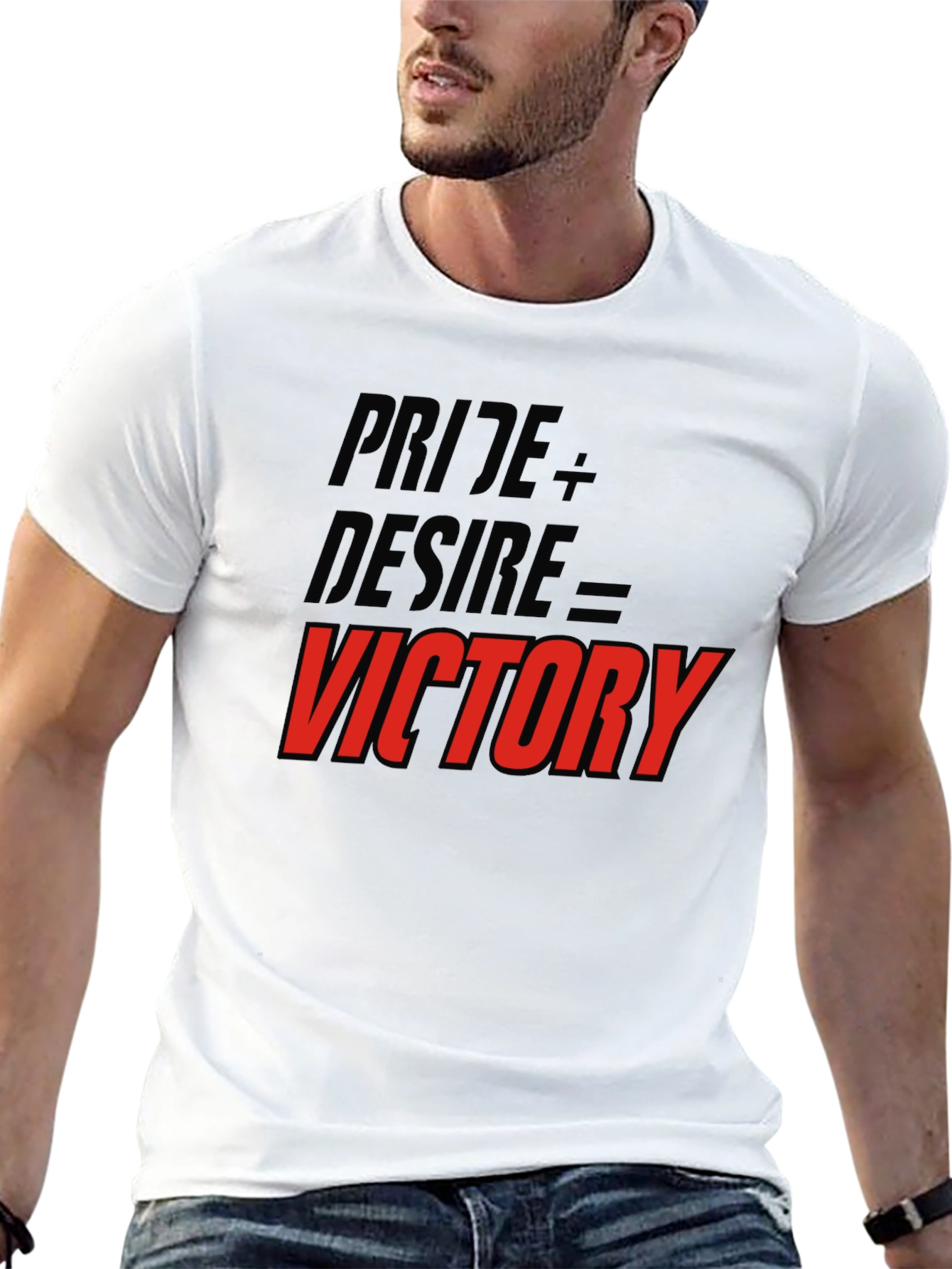 Pride Desire Victory Graphic T-Shirt