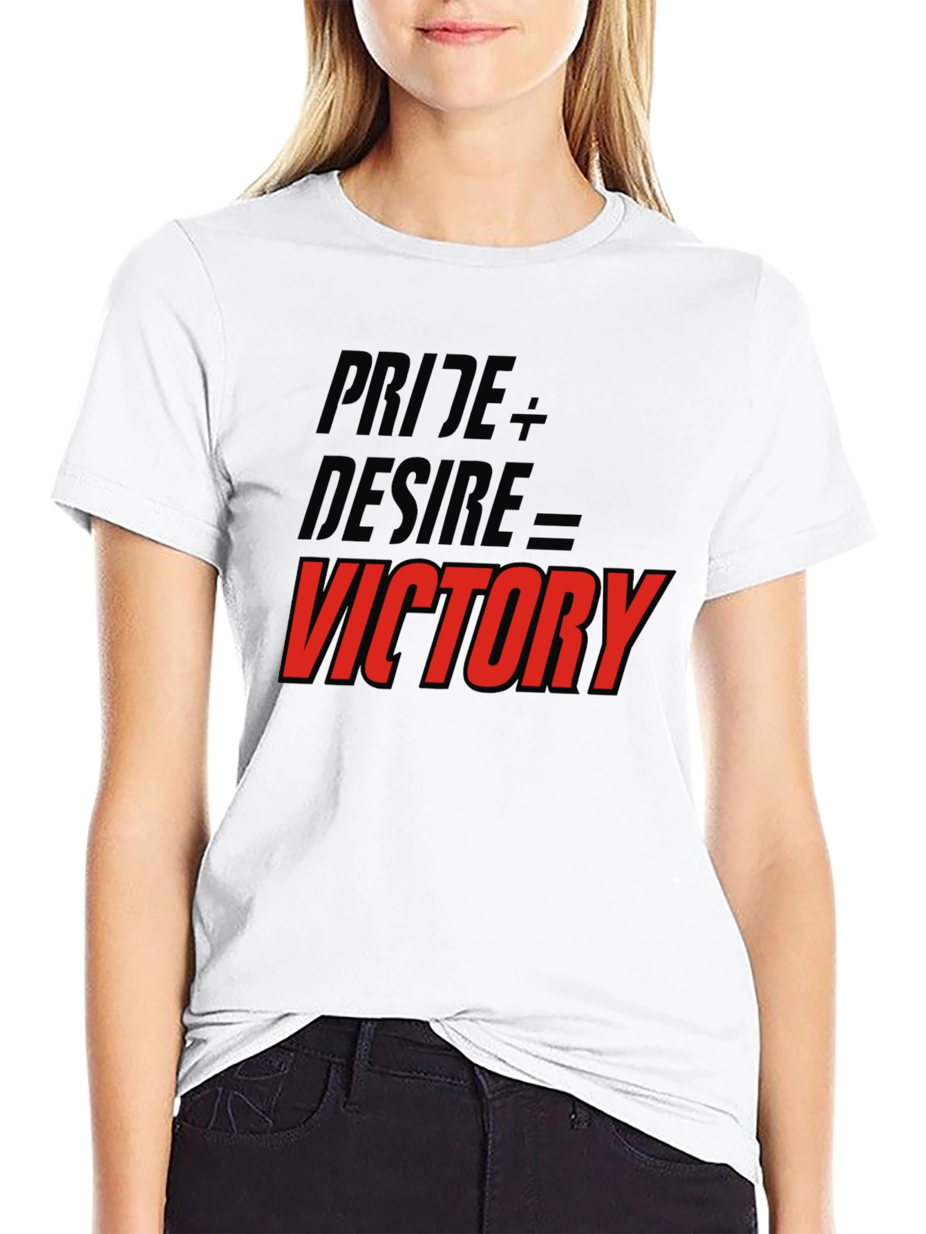 Pride Desire Victory Graphic T-Shirt