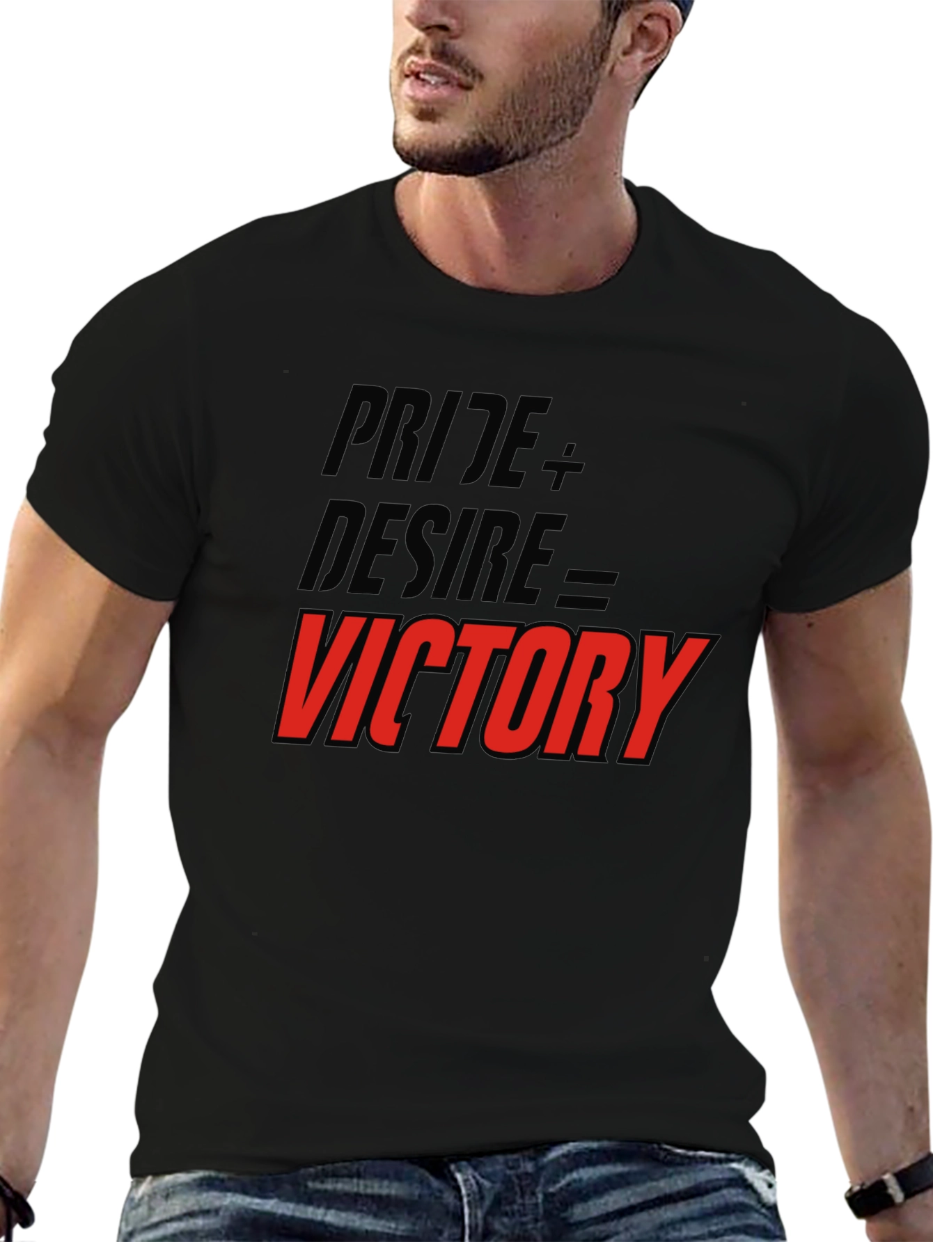 Pride Desire Victory Graphic T-Shirt