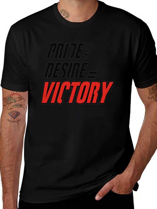 Pride Desire Victory Graphic T-Shirt