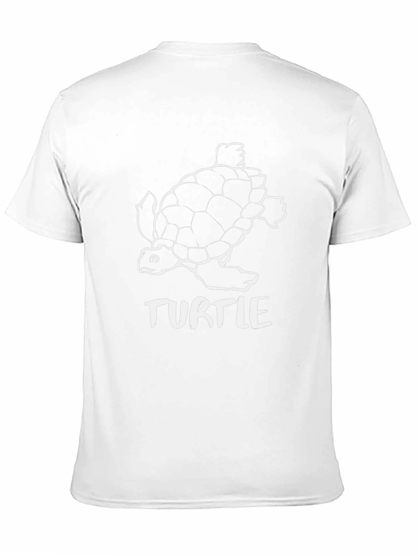 Mens Black Turtle Graphic Tee
