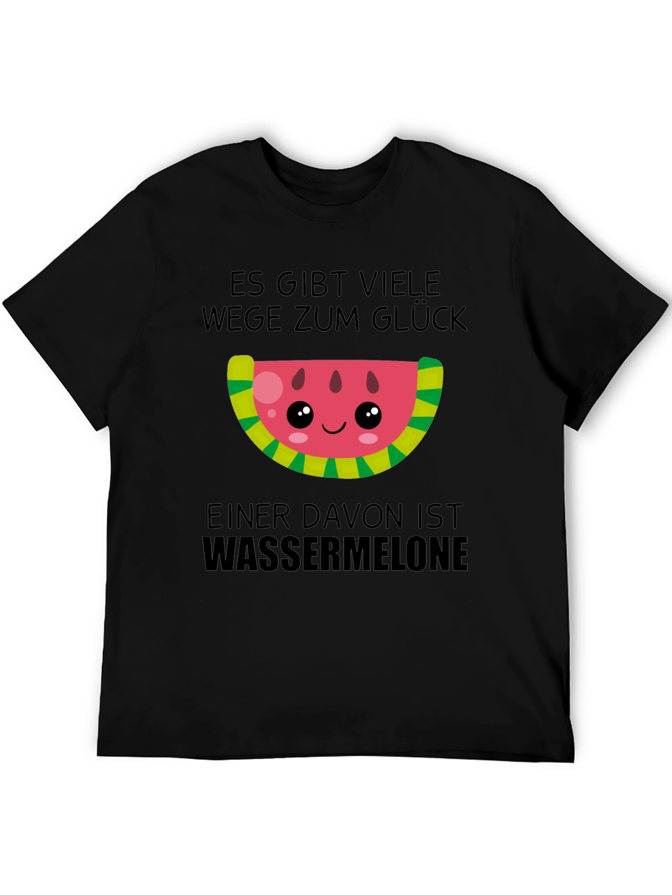 Watermelon Glück T-Shirt - Cute Kawaii Design