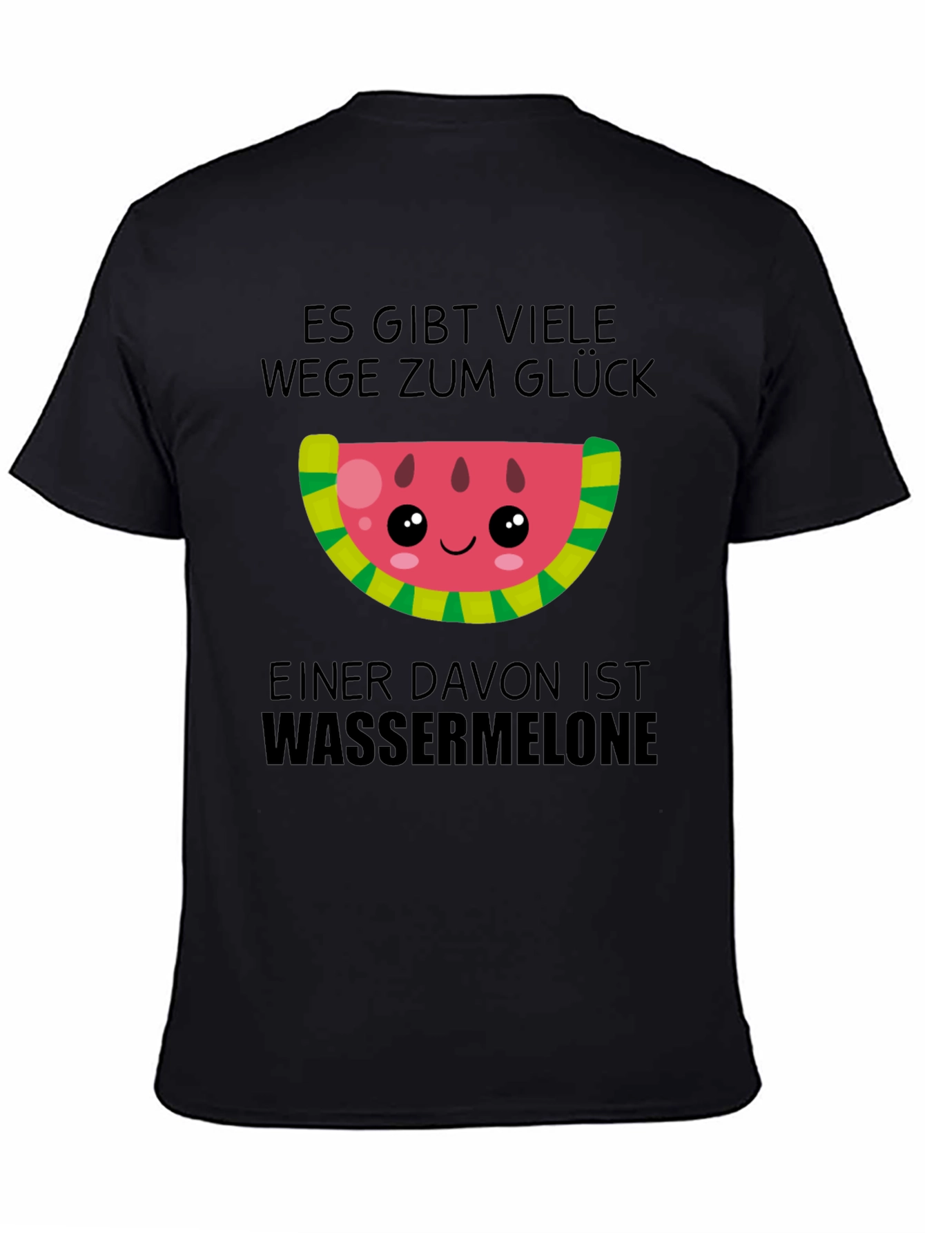 Watermelon Glück T-Shirt - Cute Kawaii Design