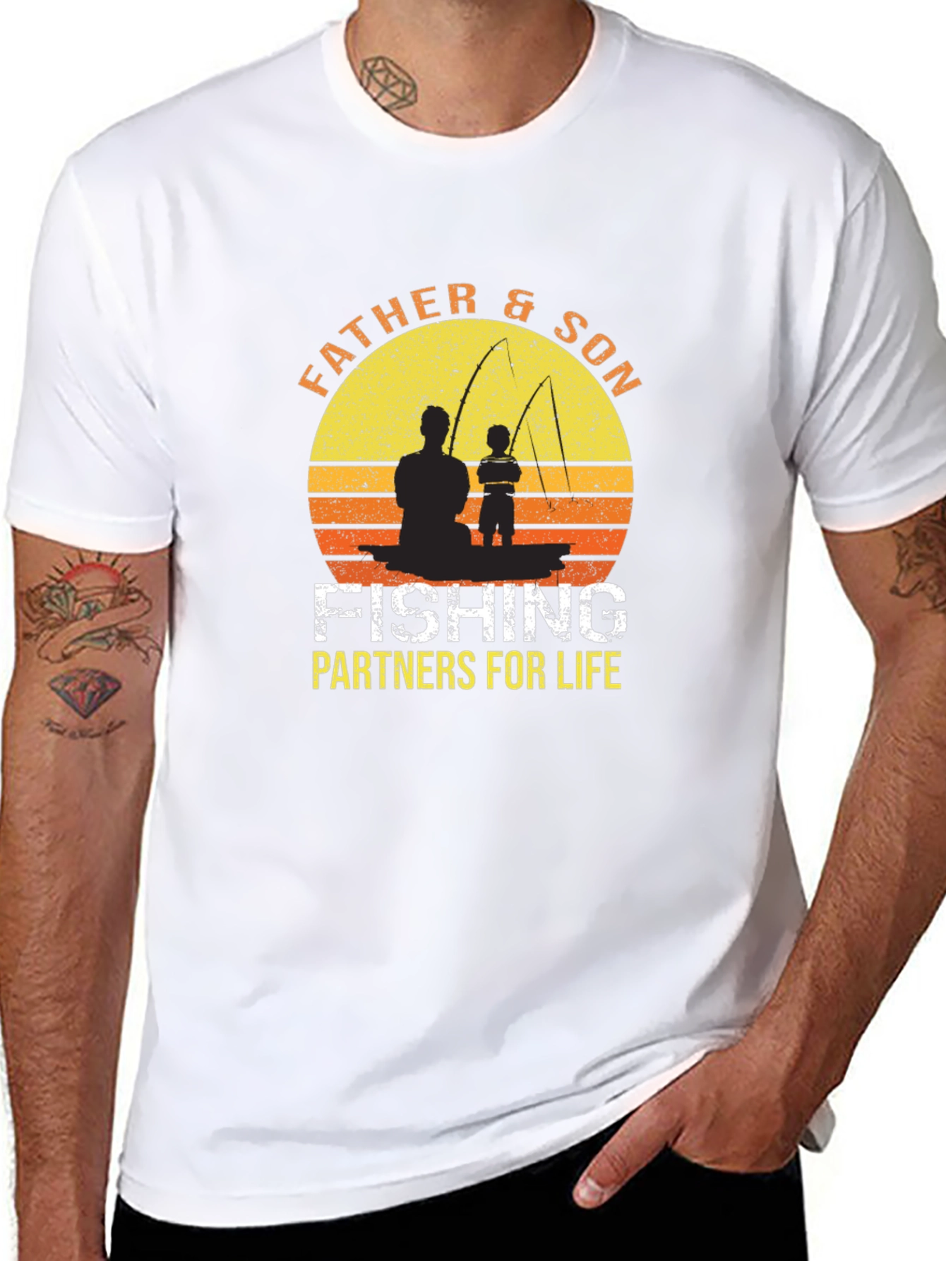Father & Son Fishing Partners T-Shirt