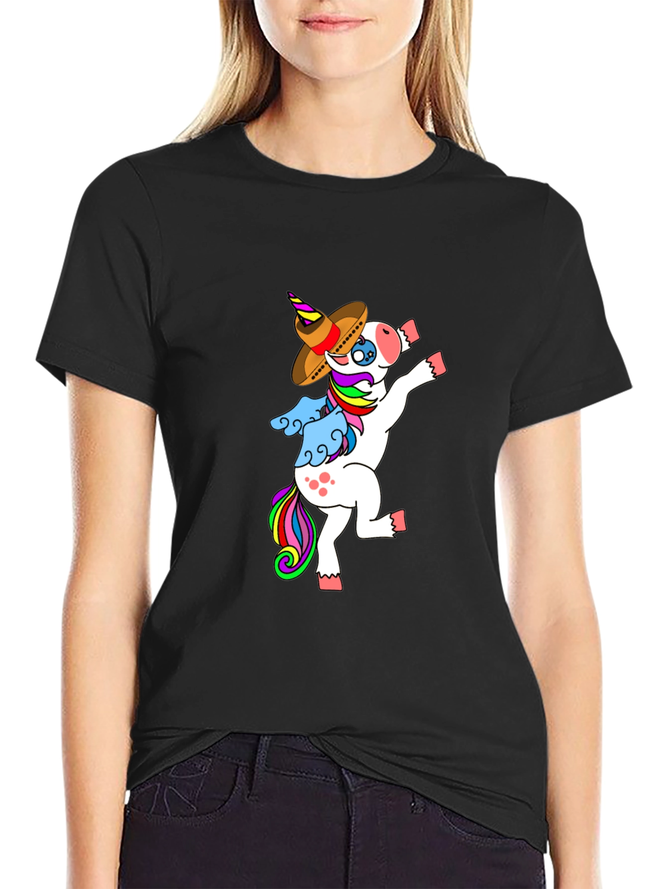Unicorn Fiesta Graphic T-Shirt