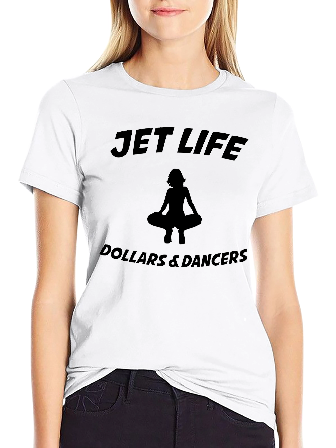 Jet Life Dollars & Dancers Graphic T-Shirt