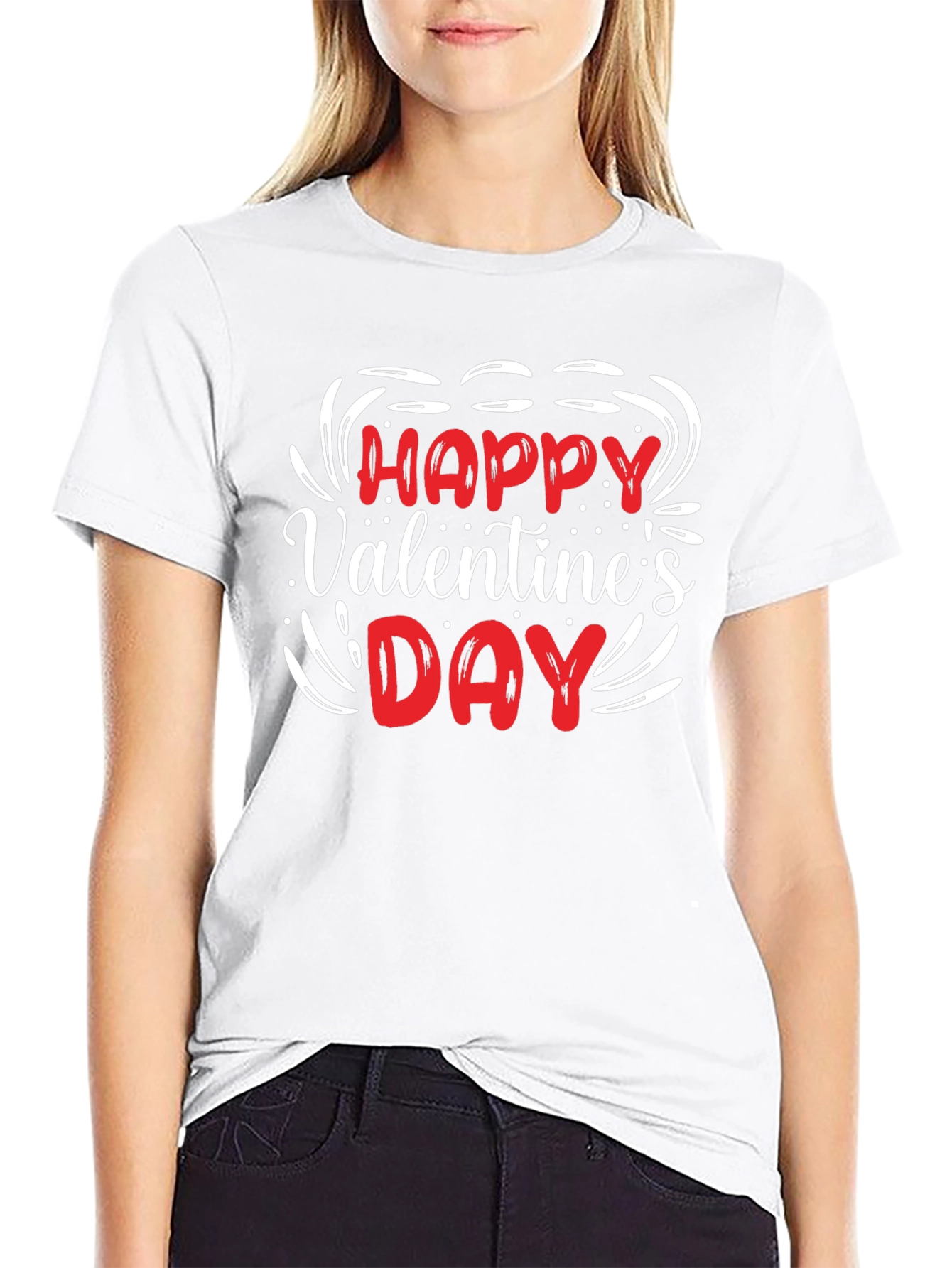 Happy Valentines Day Graphic Tee
