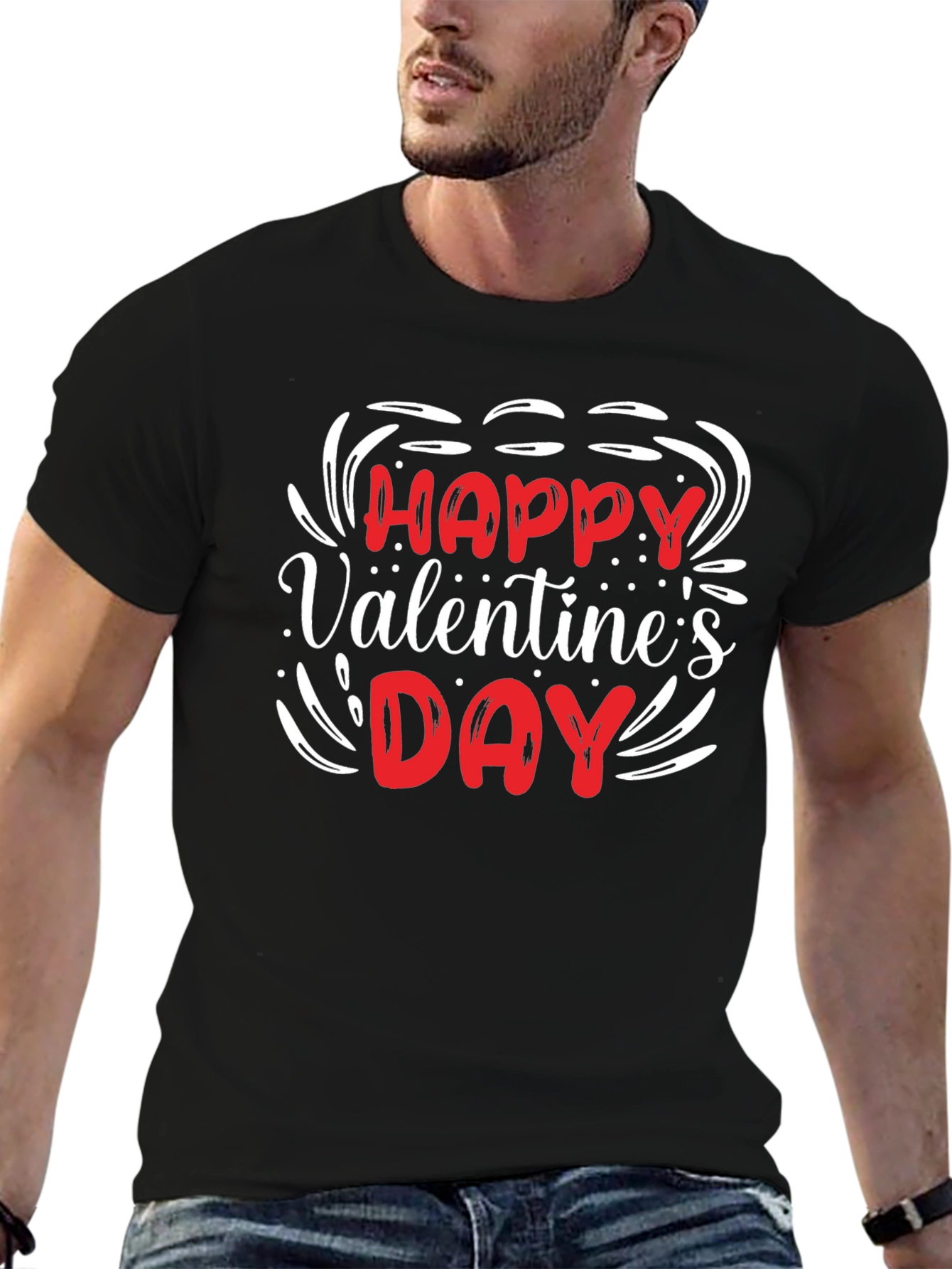Happy Valentines Day Graphic Tee