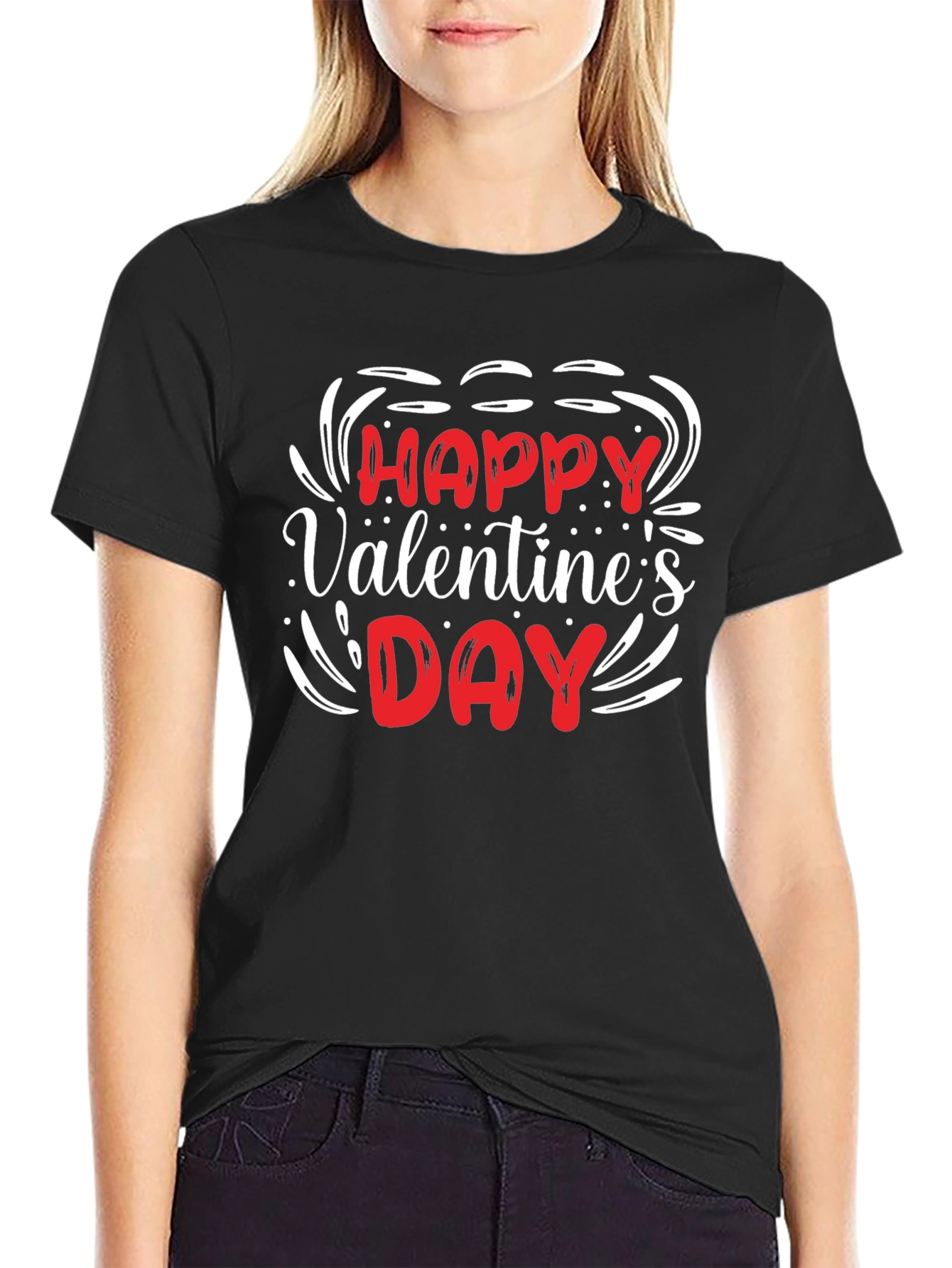 Happy Valentines Day Graphic Tee