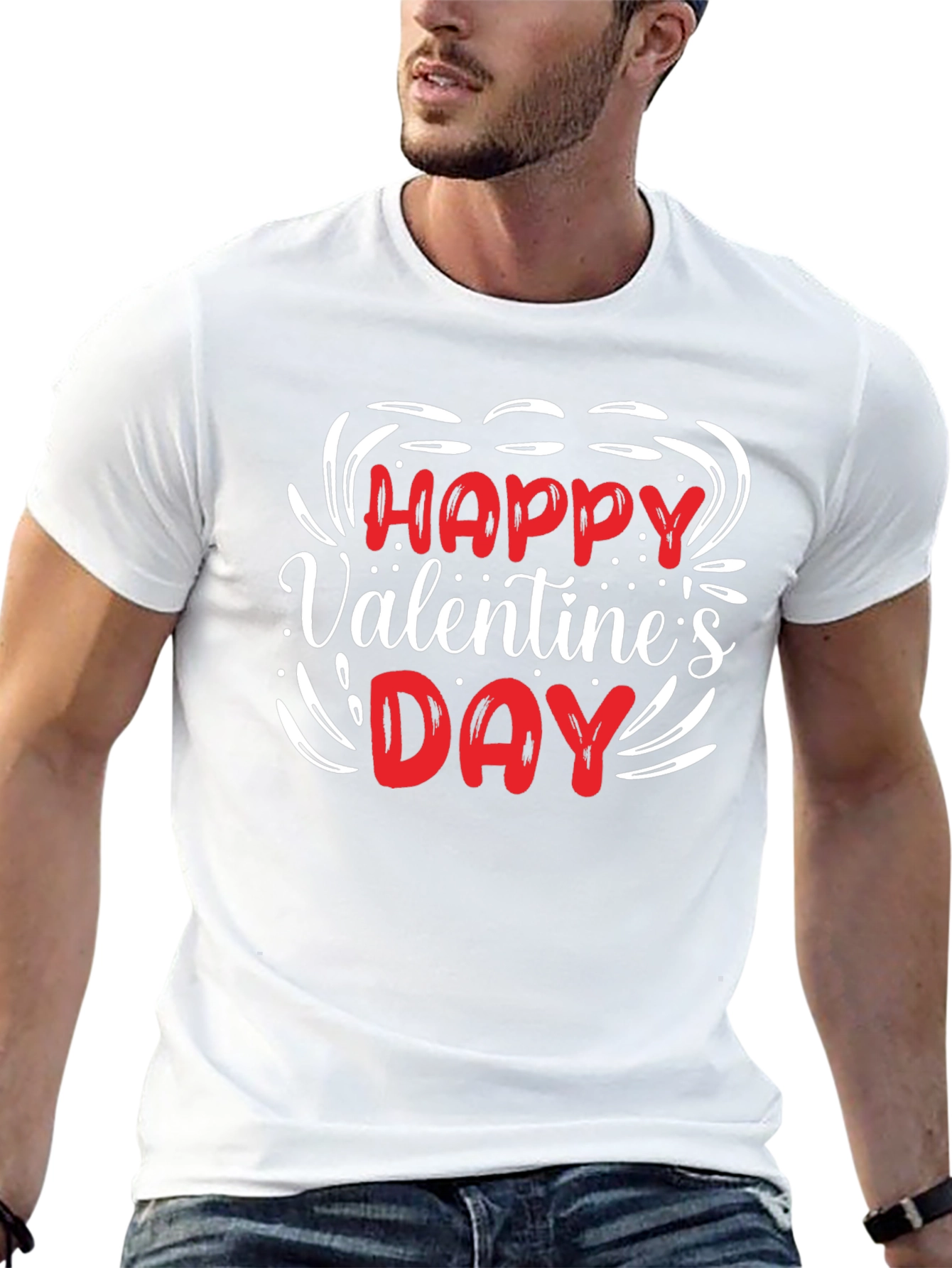 Happy Valentines Day Graphic Tee