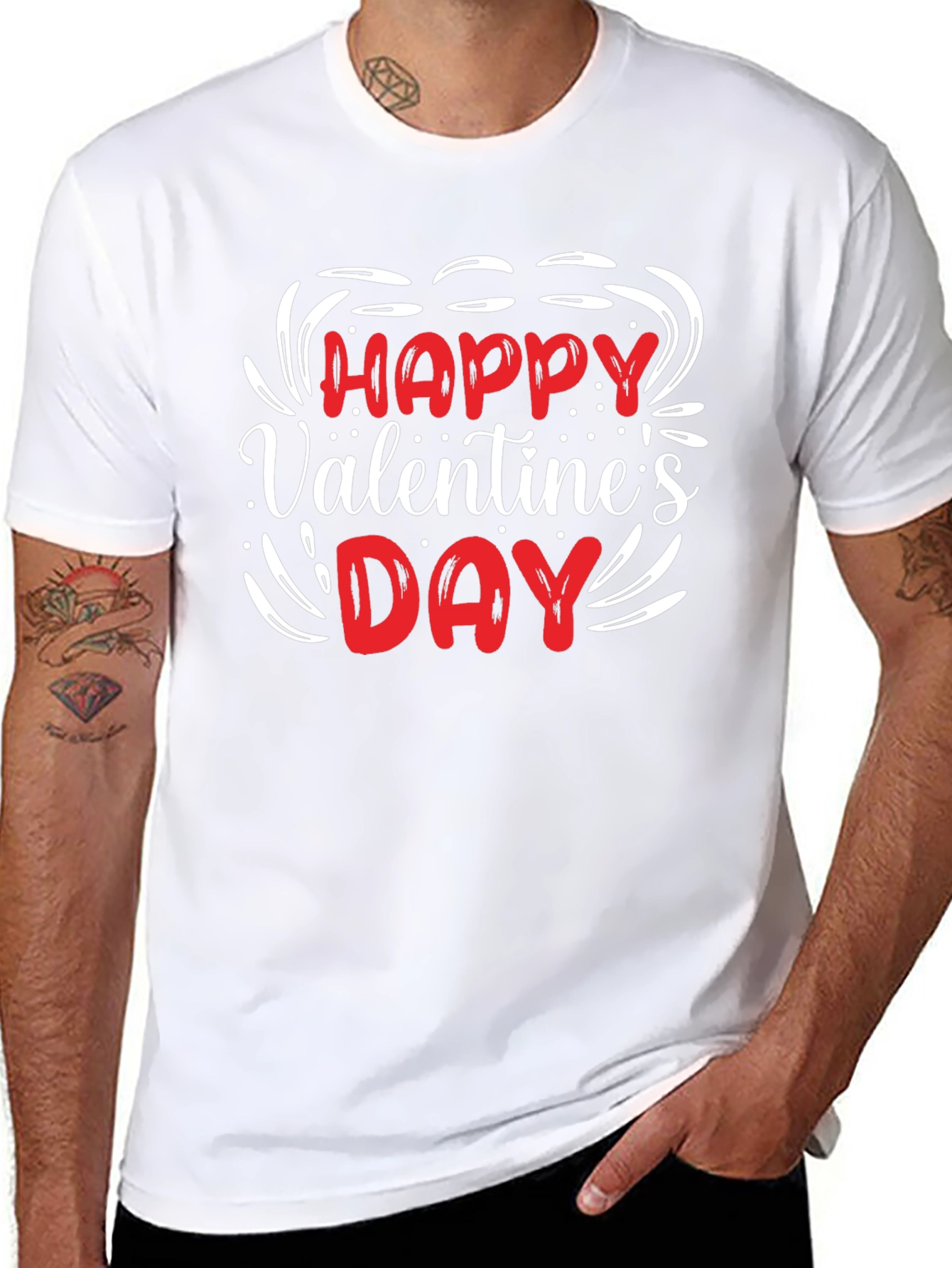 Happy Valentines Day Graphic Tee