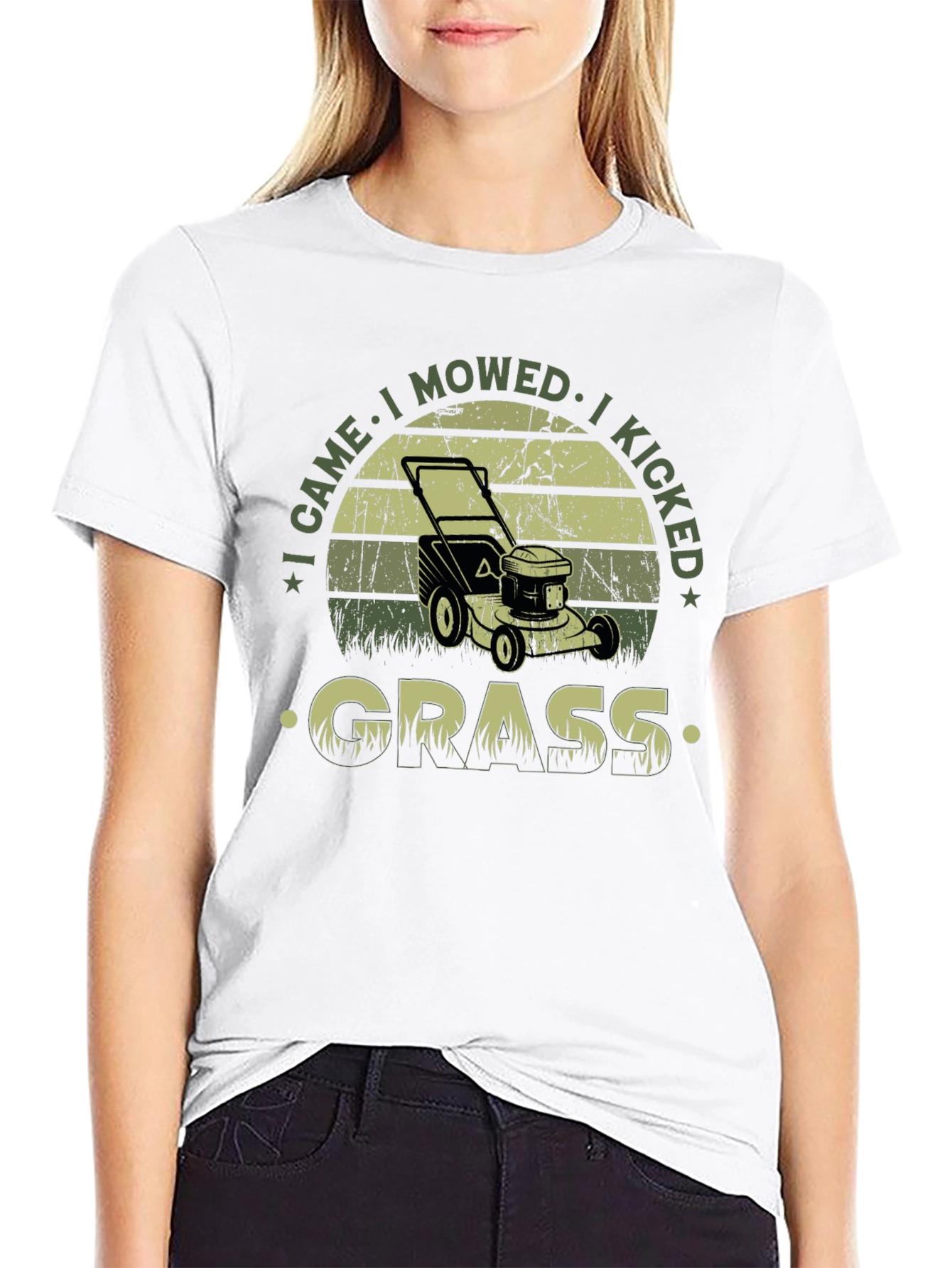I Came I Mowed I Kicked Grass T-Shirt