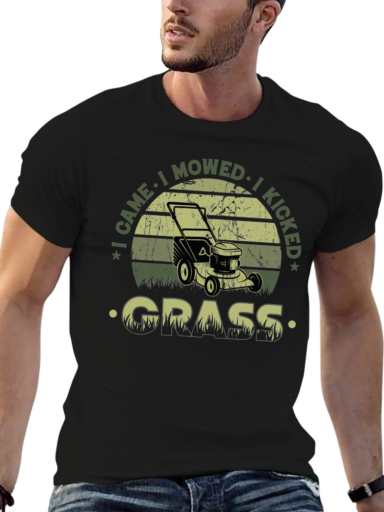 I Came I Mowed I Kicked Grass T-Shirt