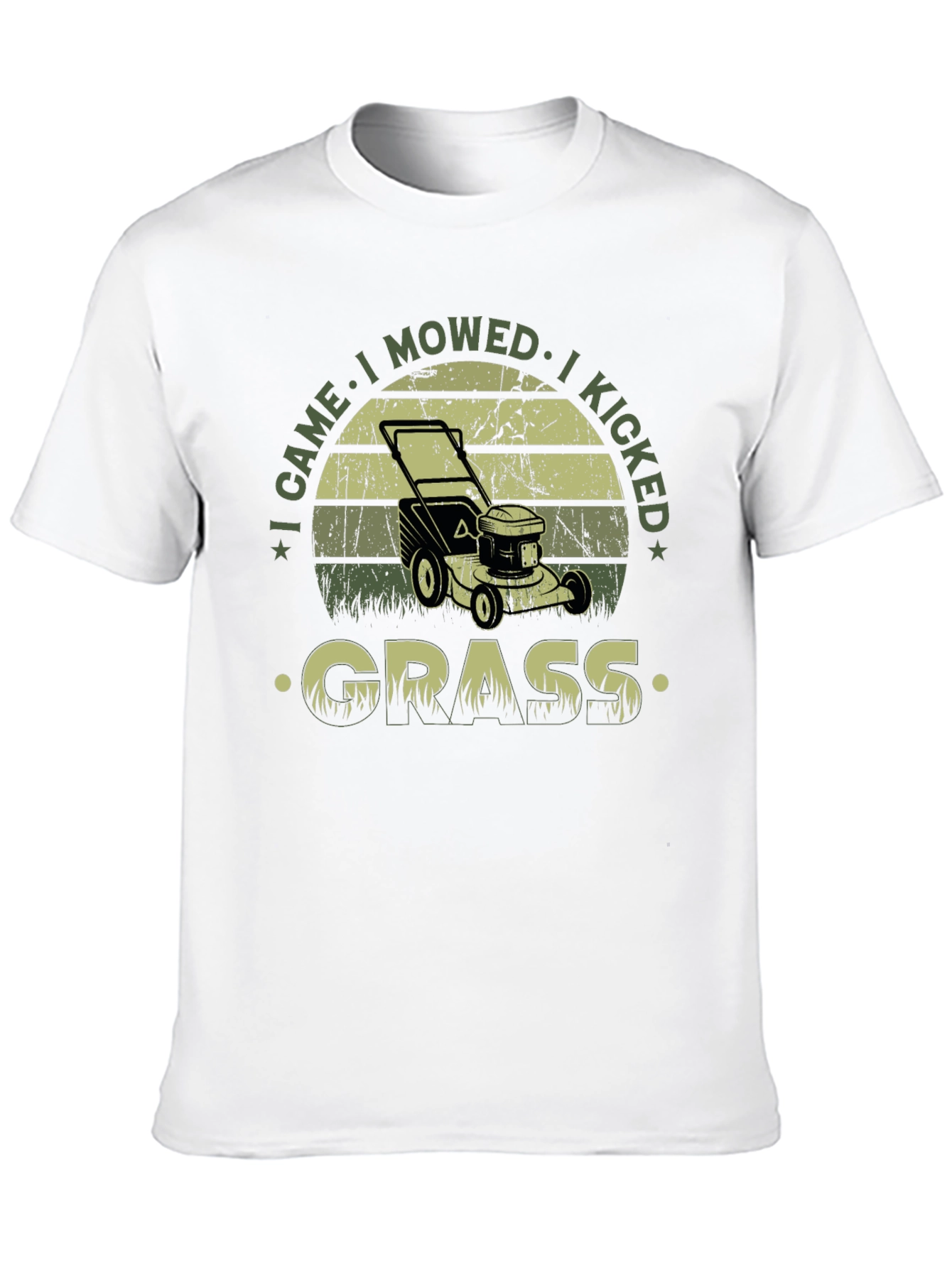 I Came I Mowed I Kicked Grass T-Shirt