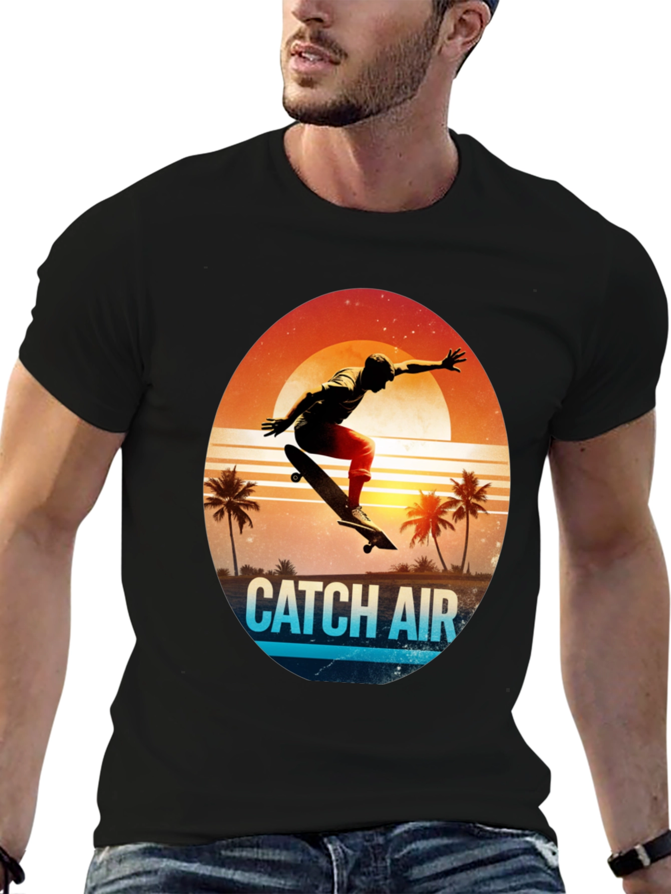 Catch Air T-Shirt - Skateboard Graphic Tee