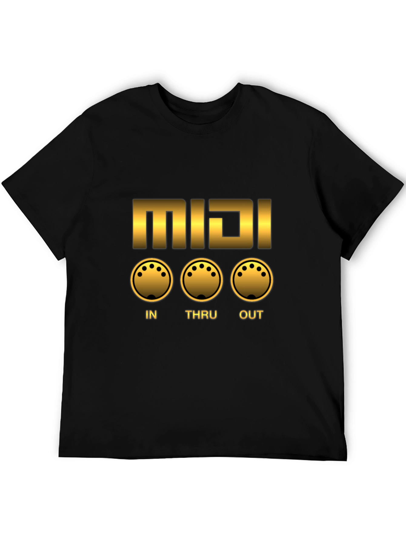 MIDI In Thru Out Graphic T-Shirt