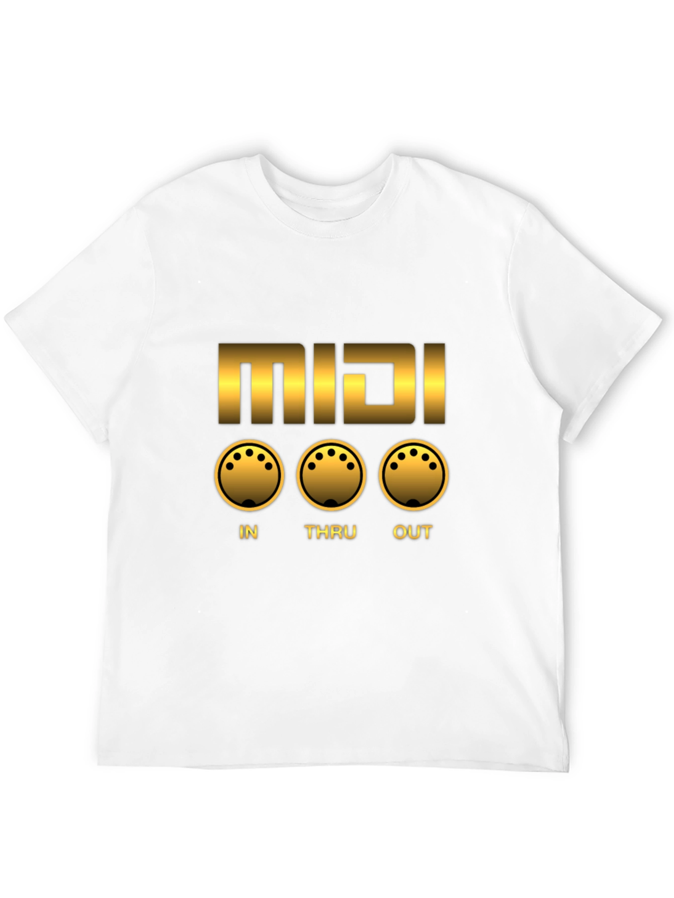 MIDI In Thru Out Graphic T-Shirt