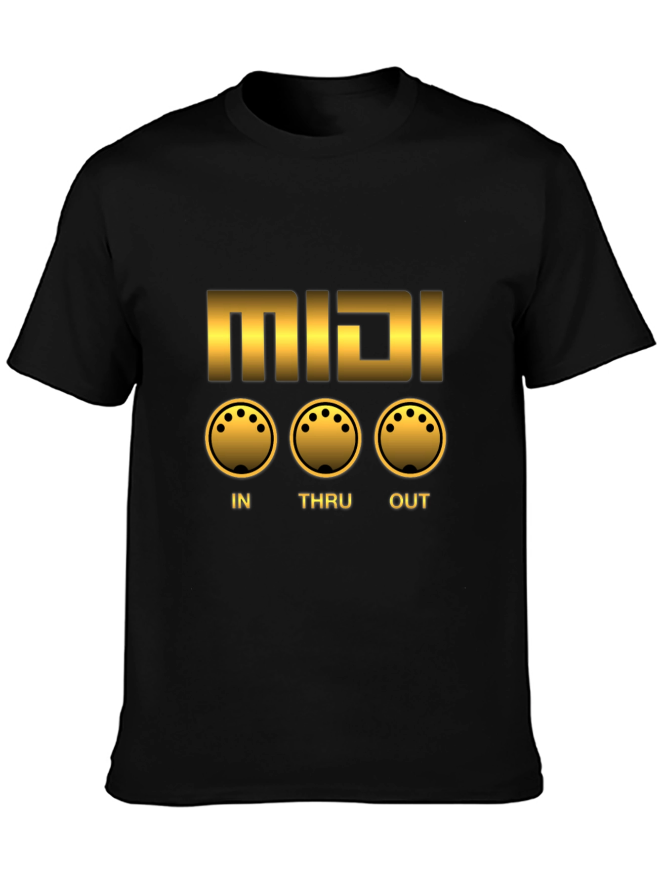 MIDI In Thru Out Graphic T-Shirt