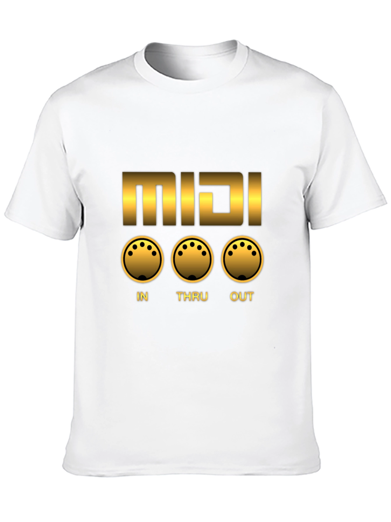 MIDI In Thru Out Graphic T-Shirt
