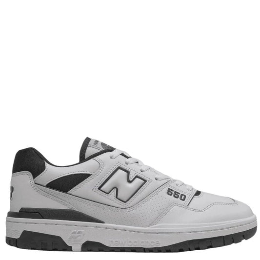 New Balance 550 in White with Black