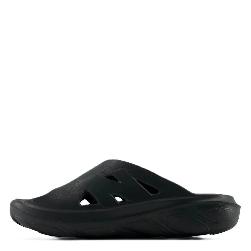 New Balance Fresh Foam RCVRY Slide in Phantom with Parchment