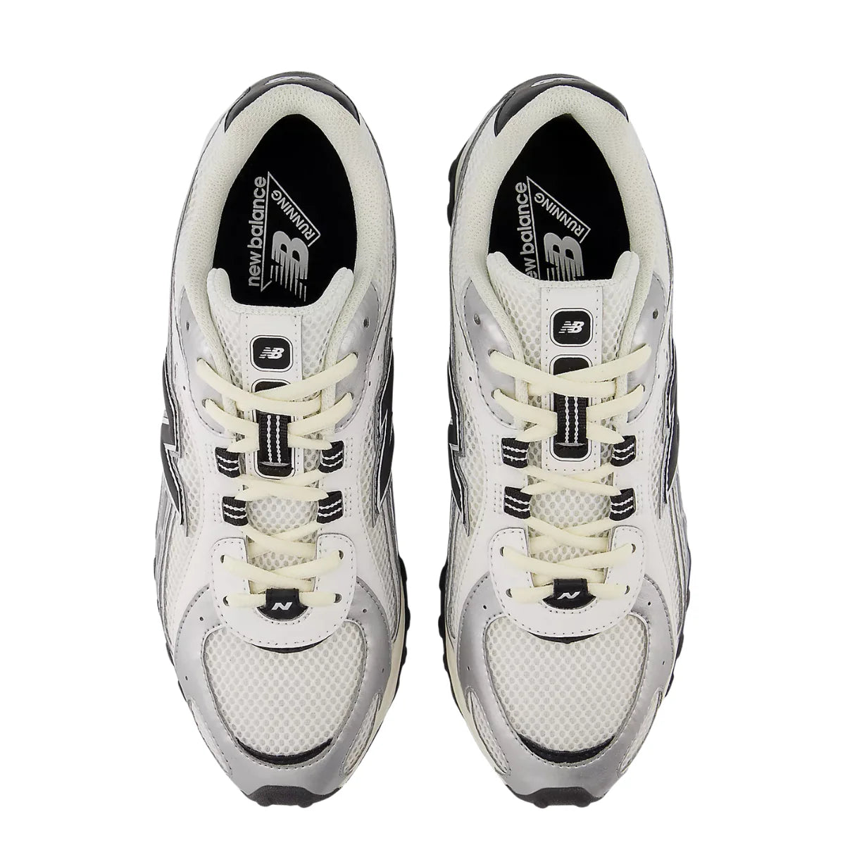 New Balance 204L in Silver Metallic with Black