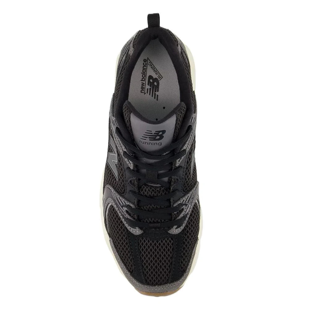 New Balance Women's 530 in Black with Castlerock