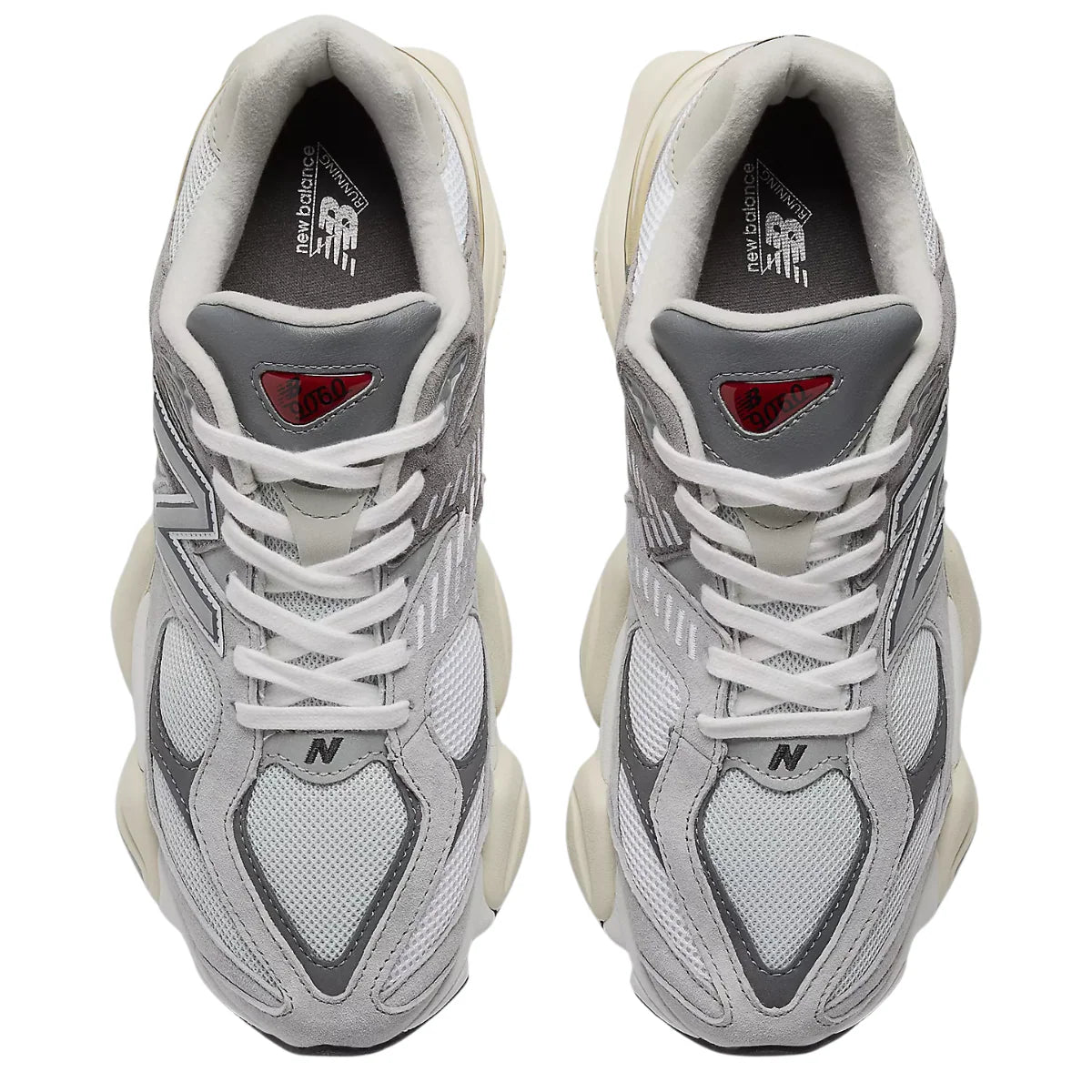 New Balance 9060 in Rain Cloud with Castlerock and White