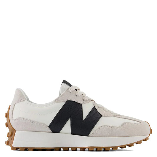 New Balance Women's 327 in Moonbeam with Black