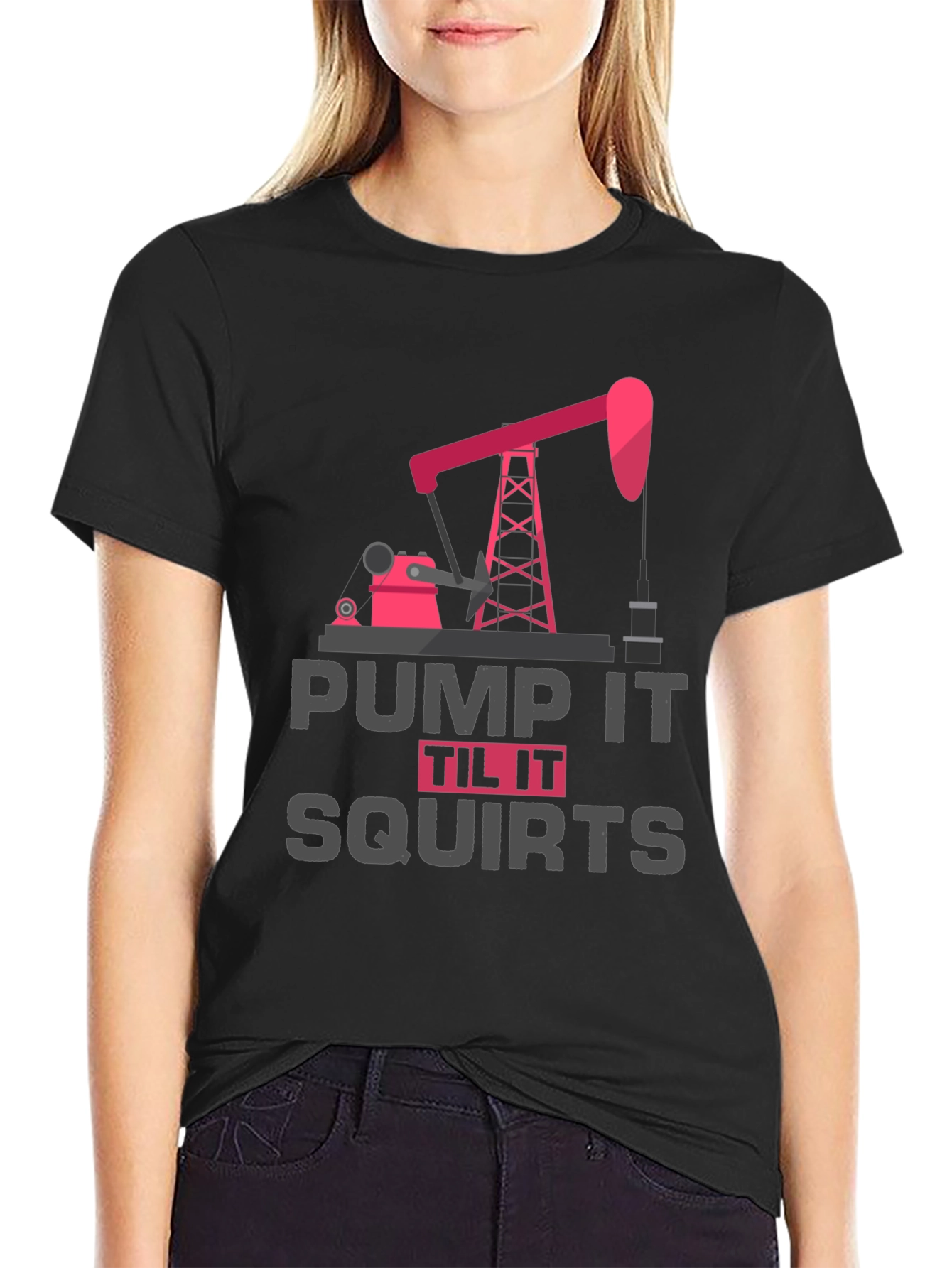 Pump It Til It Squirts Graphic Tee