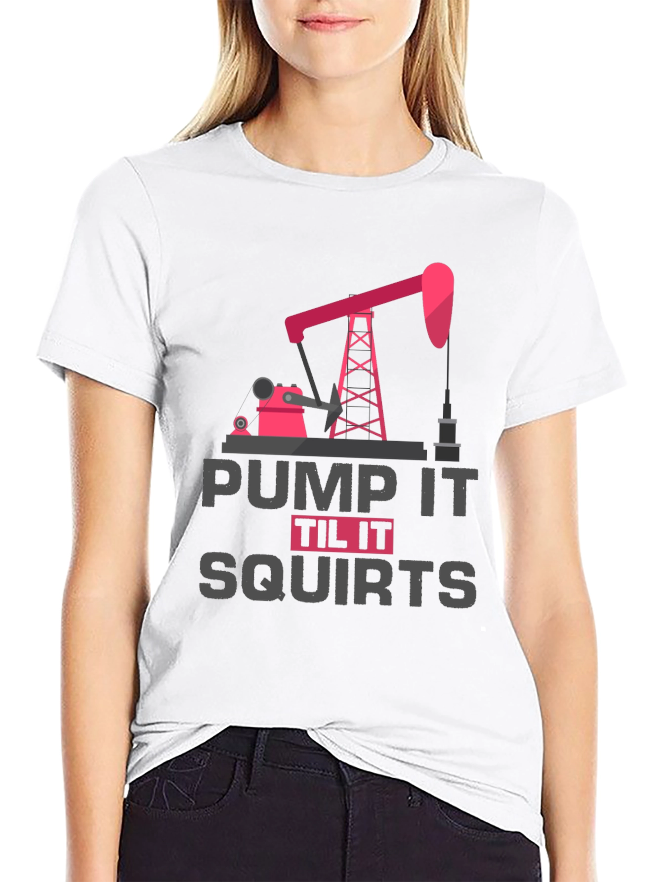 Pump It Til It Squirts Graphic Tee
