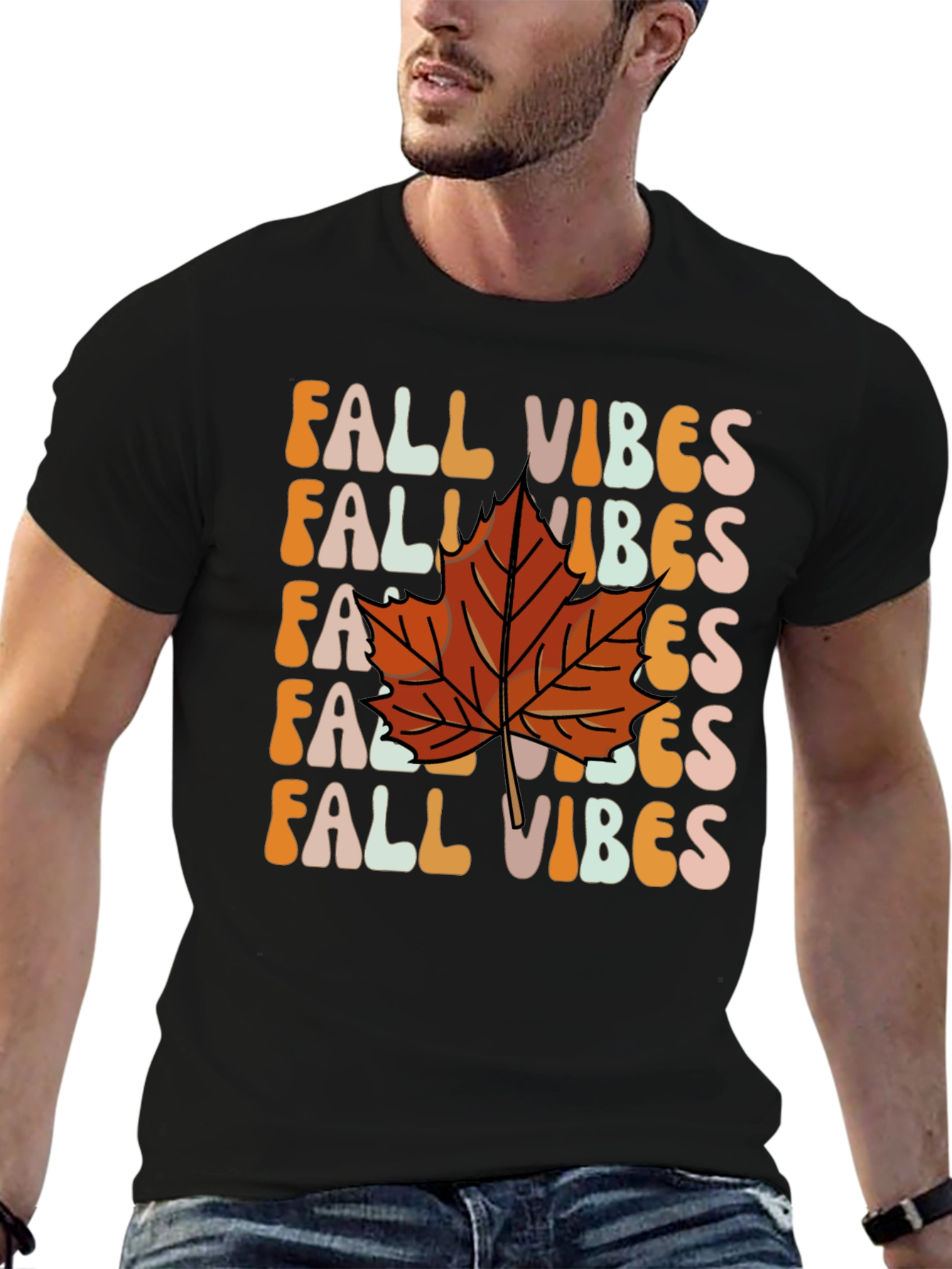 Fall Vibes Graphic Tee - Autumn Style