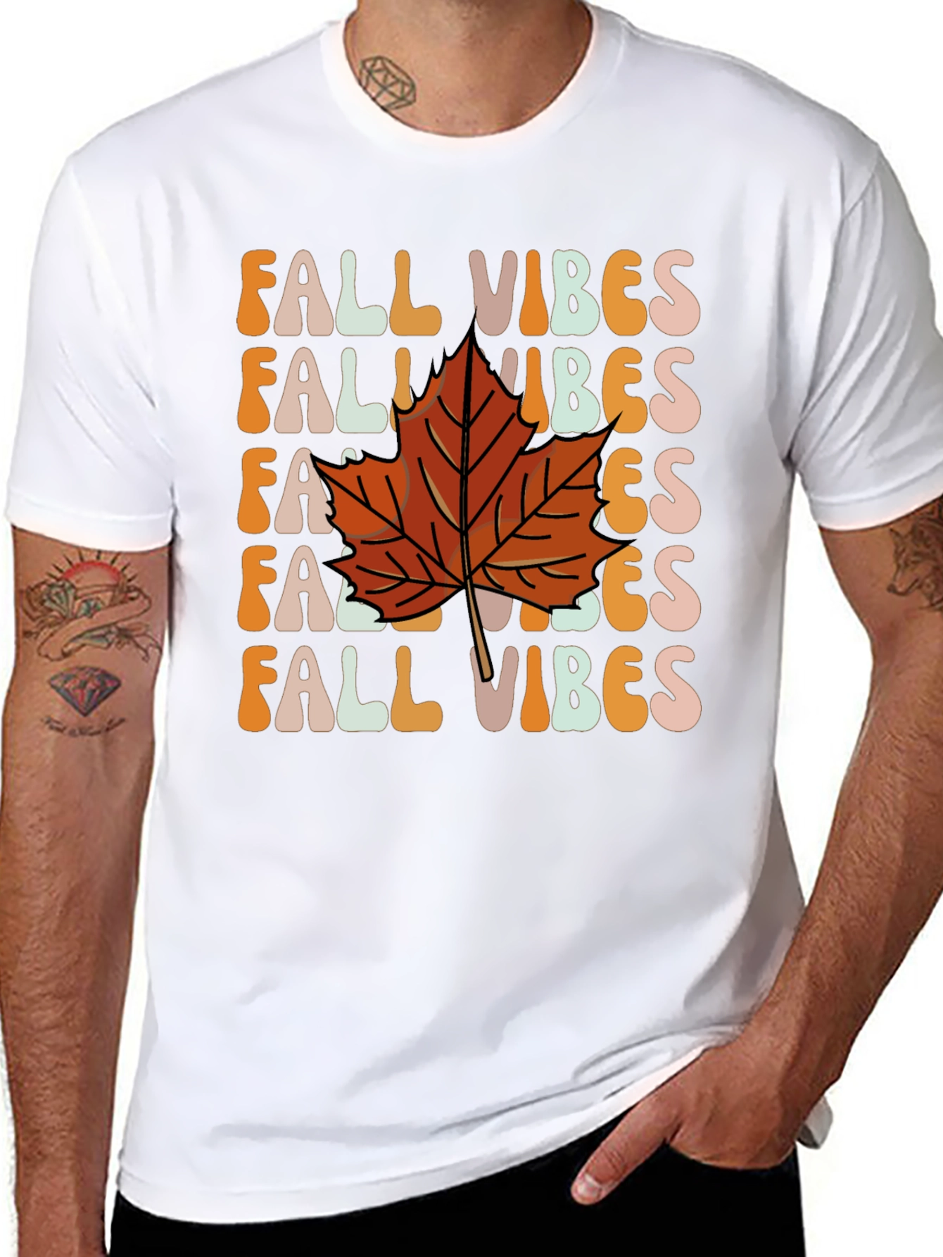 Fall Vibes Graphic Tee - Autumn Style