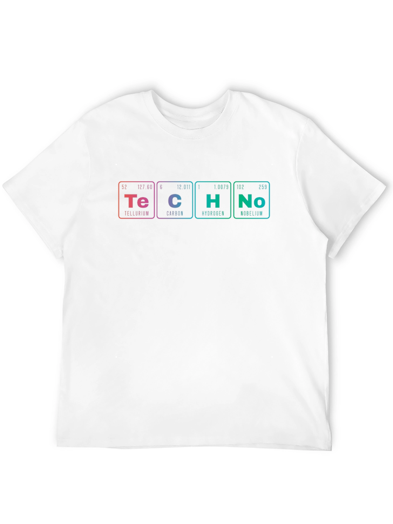 Techno Elements T-Shirt - Periodic Table Rave Tee