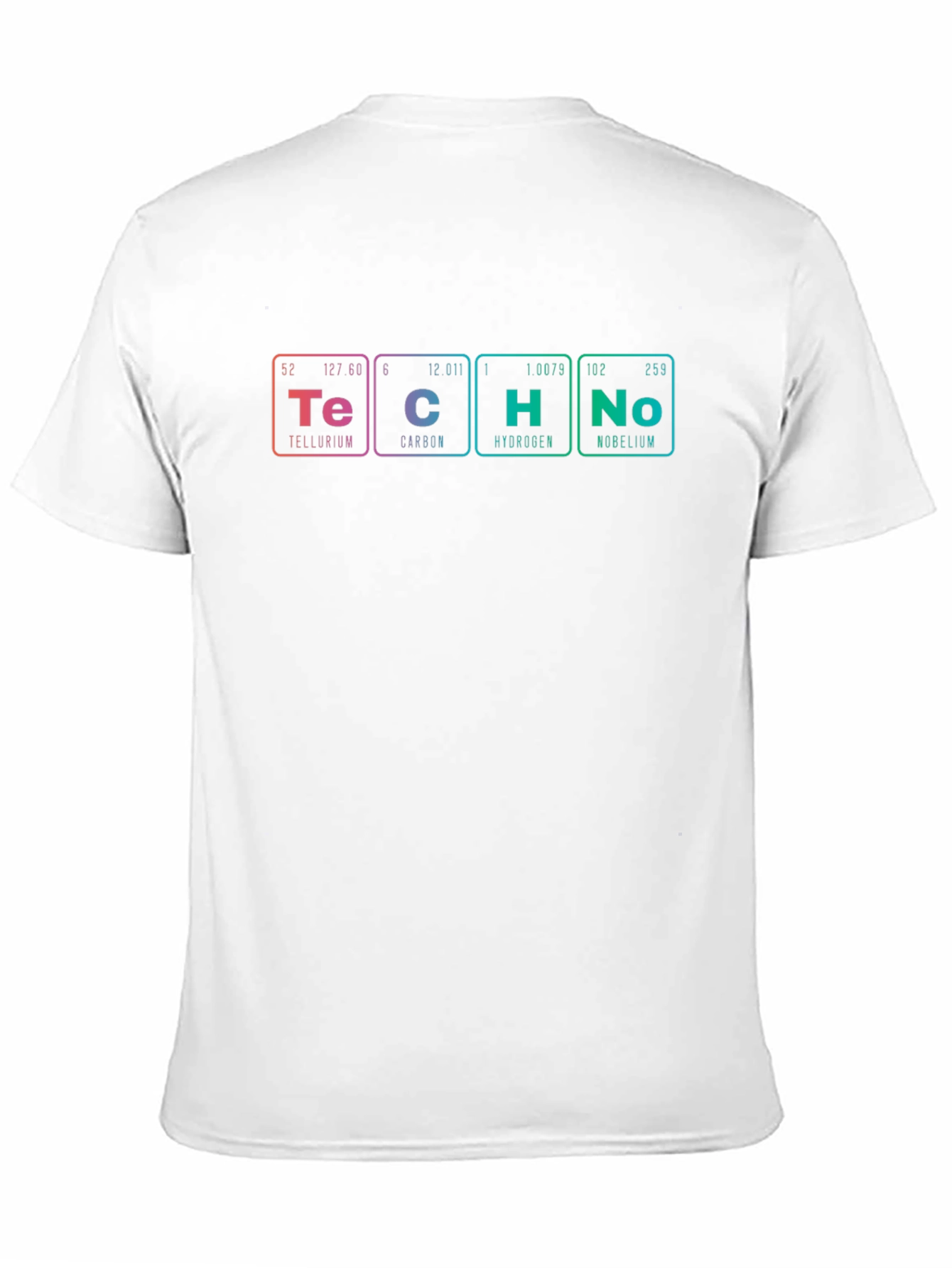 Techno Elements T-Shirt - Periodic Table Rave Tee