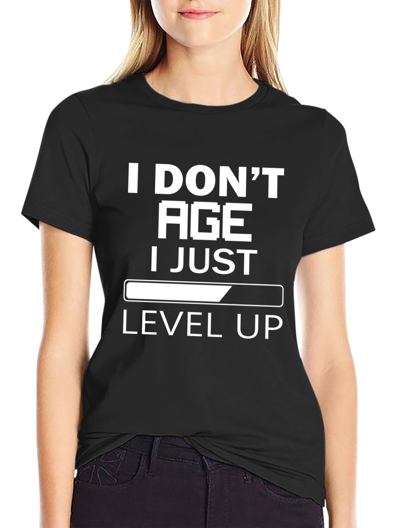 I Dont Age I Level Up Graphic Tee
