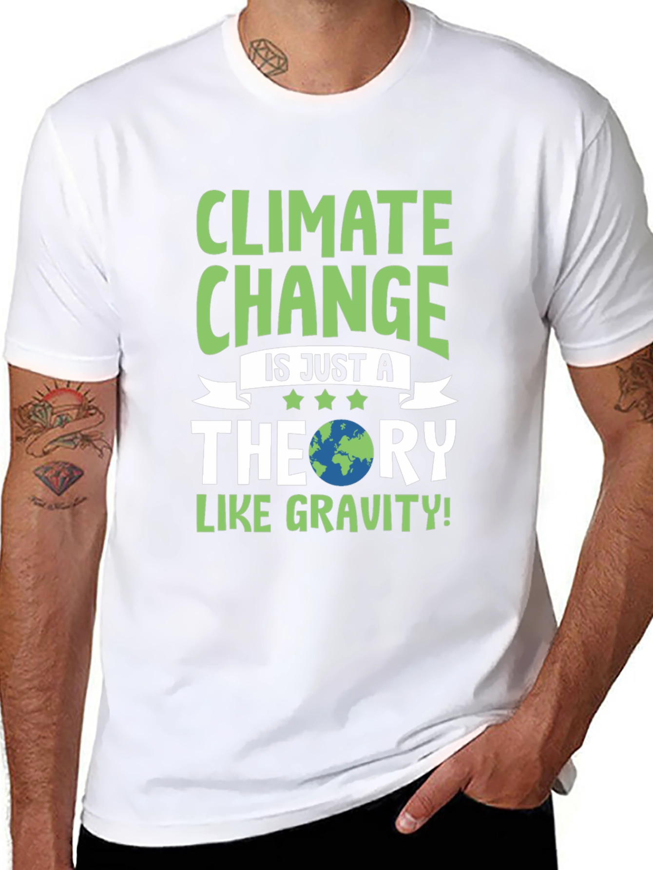 Climate Change Theory Graphic T-Shirt