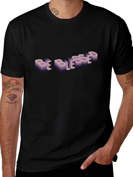 Be Blessed Graphic Tee - Black