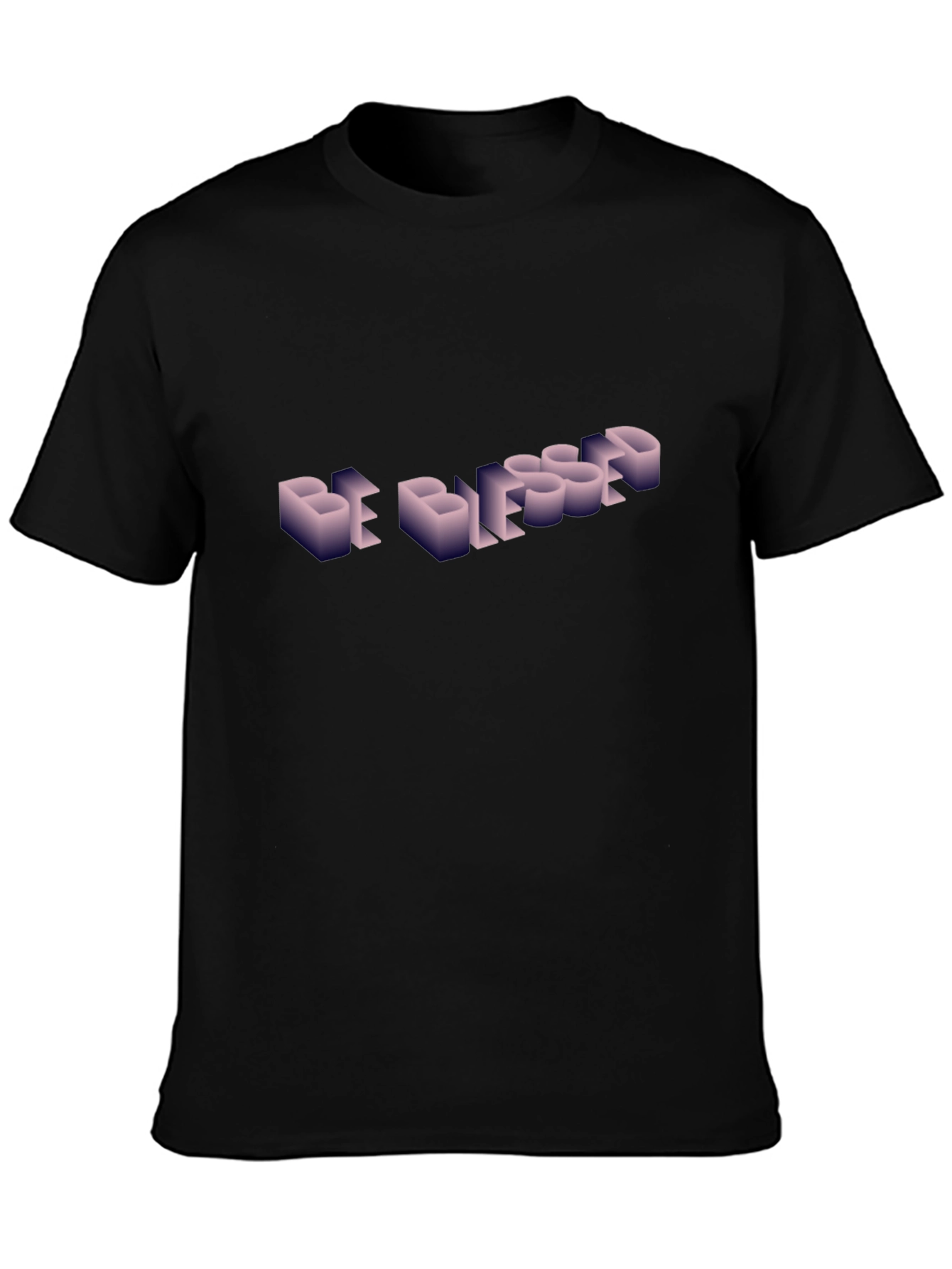 Be Blessed Graphic Tee - Black